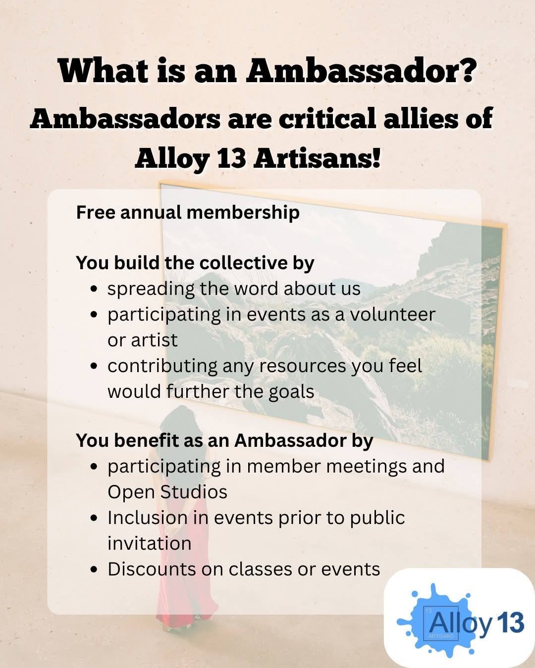 Alloy 13 - Alloy Ambassador  Membership Agreement