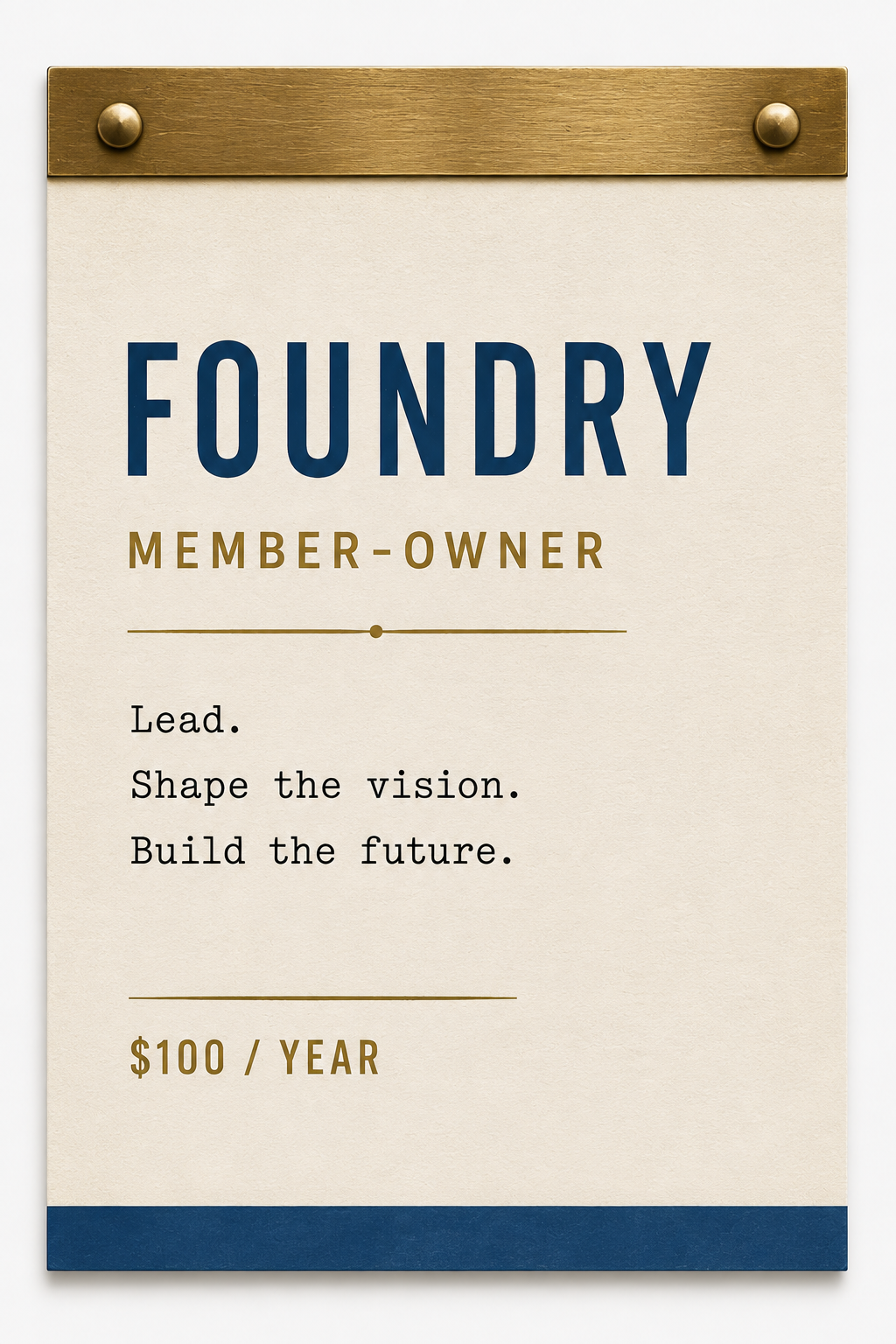 Alloy 13 - Alloy Foundry Membership Agreement