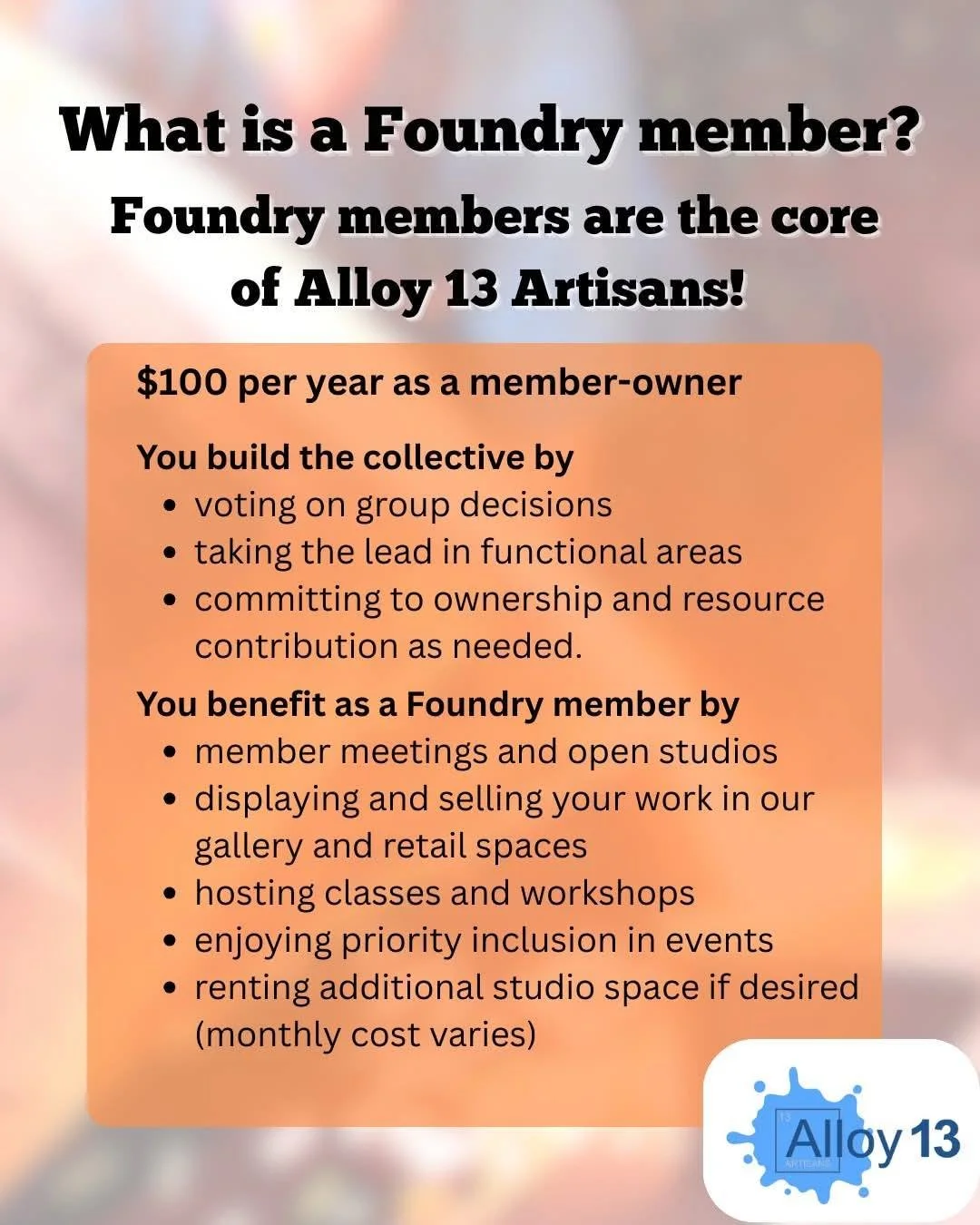 Alloy 13 - Alloy Foundry Membership Agreement