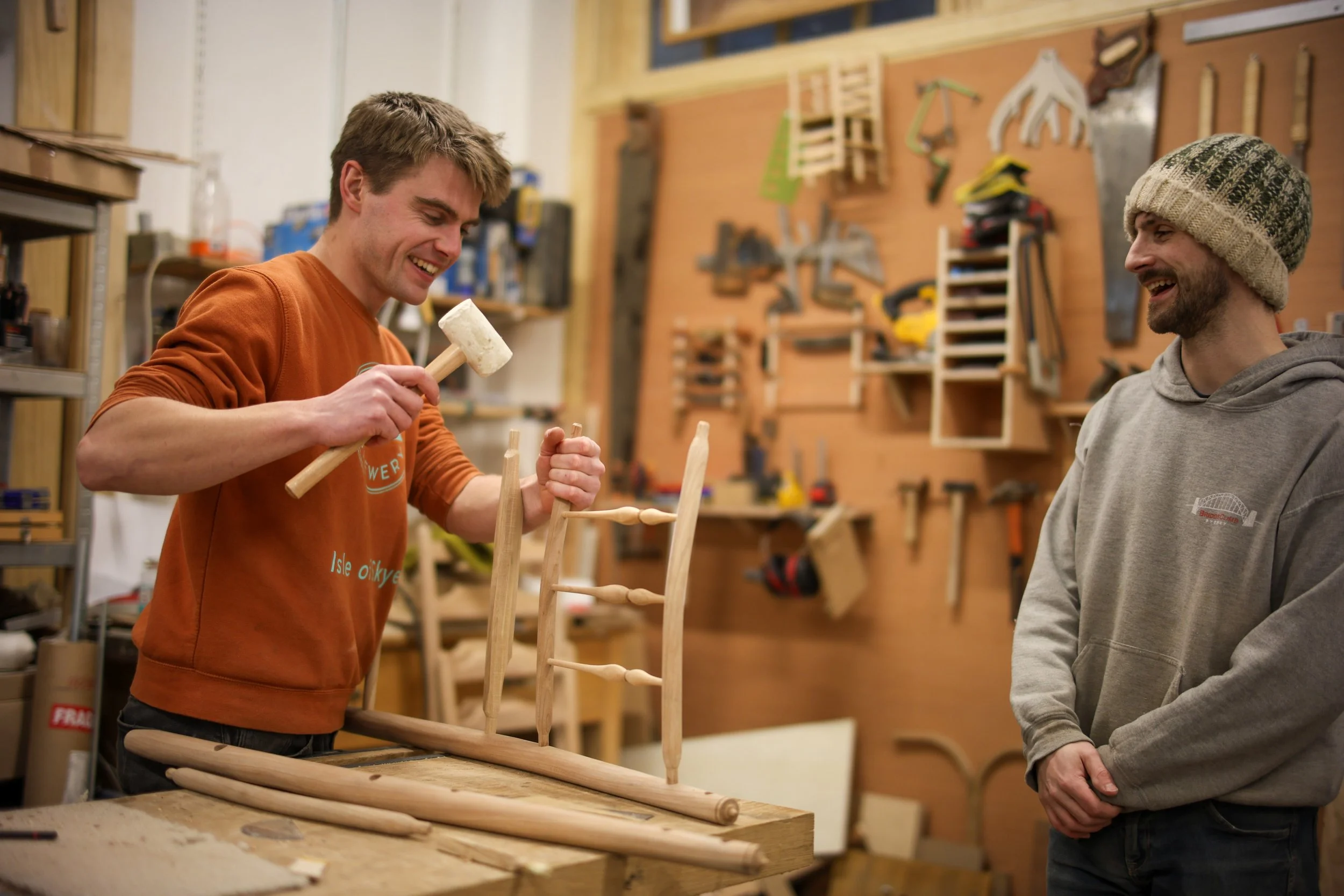 TMW-Apprentice Isaac uden being taught assembly by Richard Platt-Sam Cooper.jpg