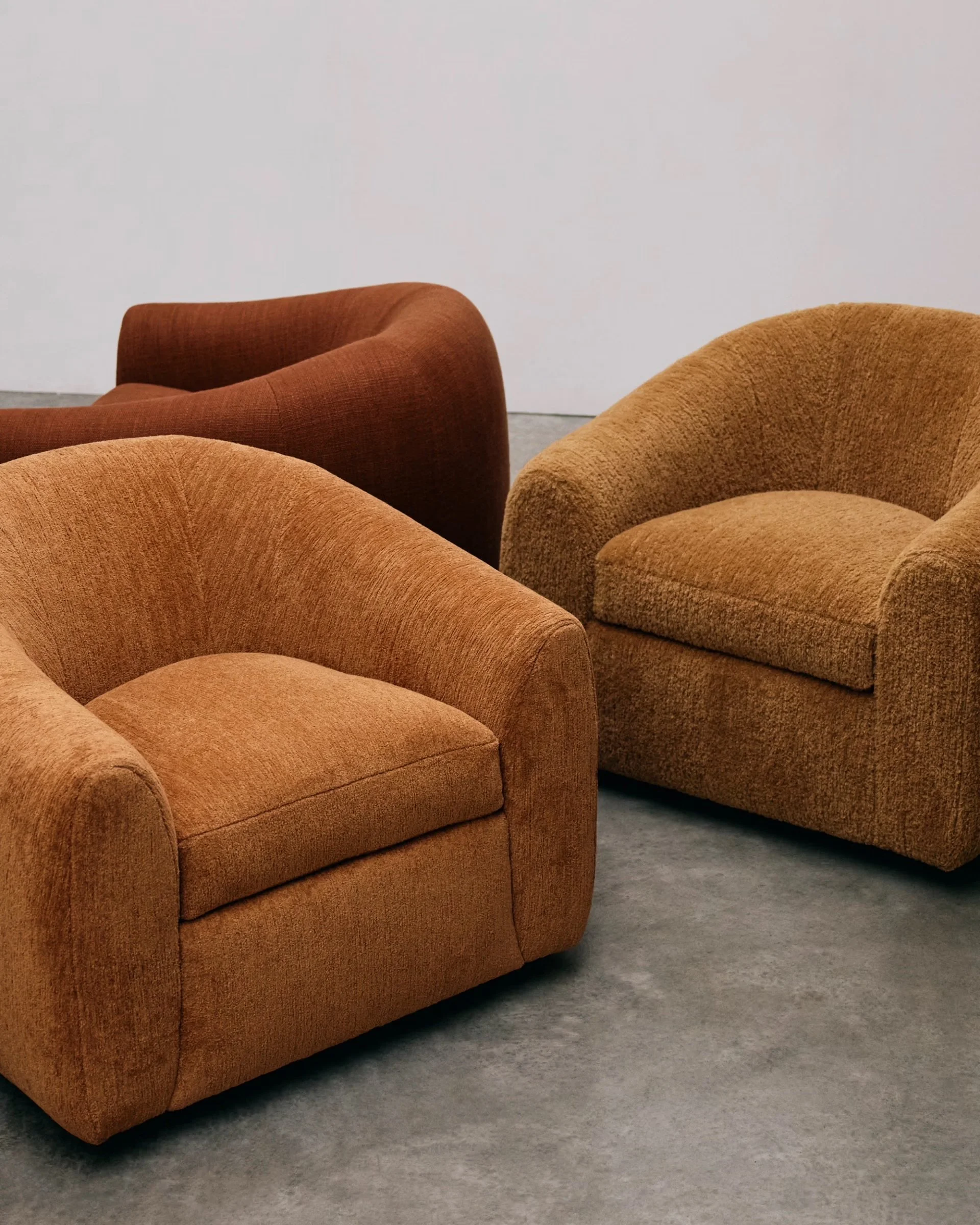 Sennen Swivel Tub Chair by Sedilia