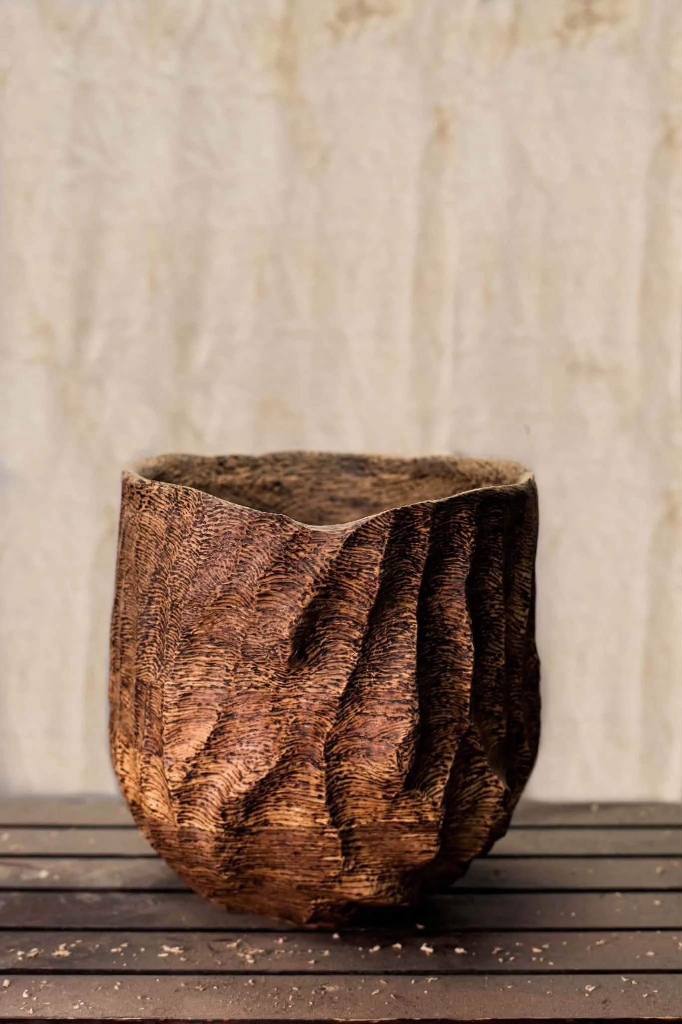 Oak Vessel by Darren Appiagyei