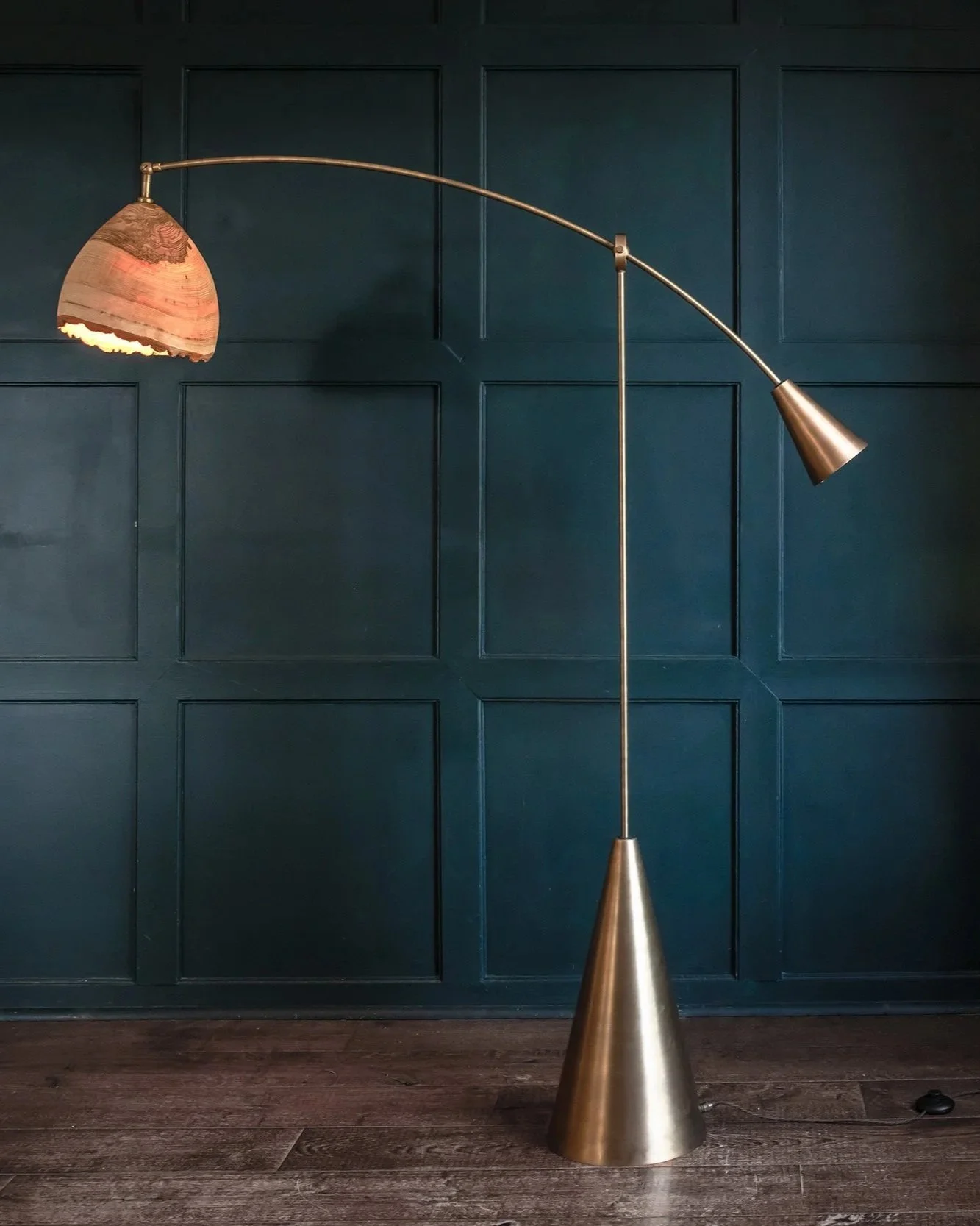 Grain x Cupola Poise Floor Lamp by Tamasine Osher