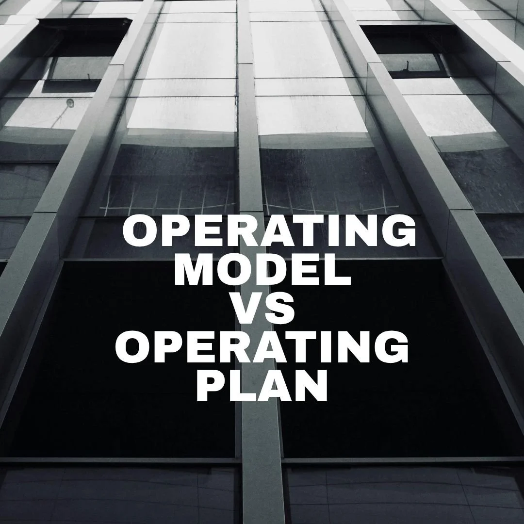 Operating model vs operating plan: what growing businesses need to scale well.
