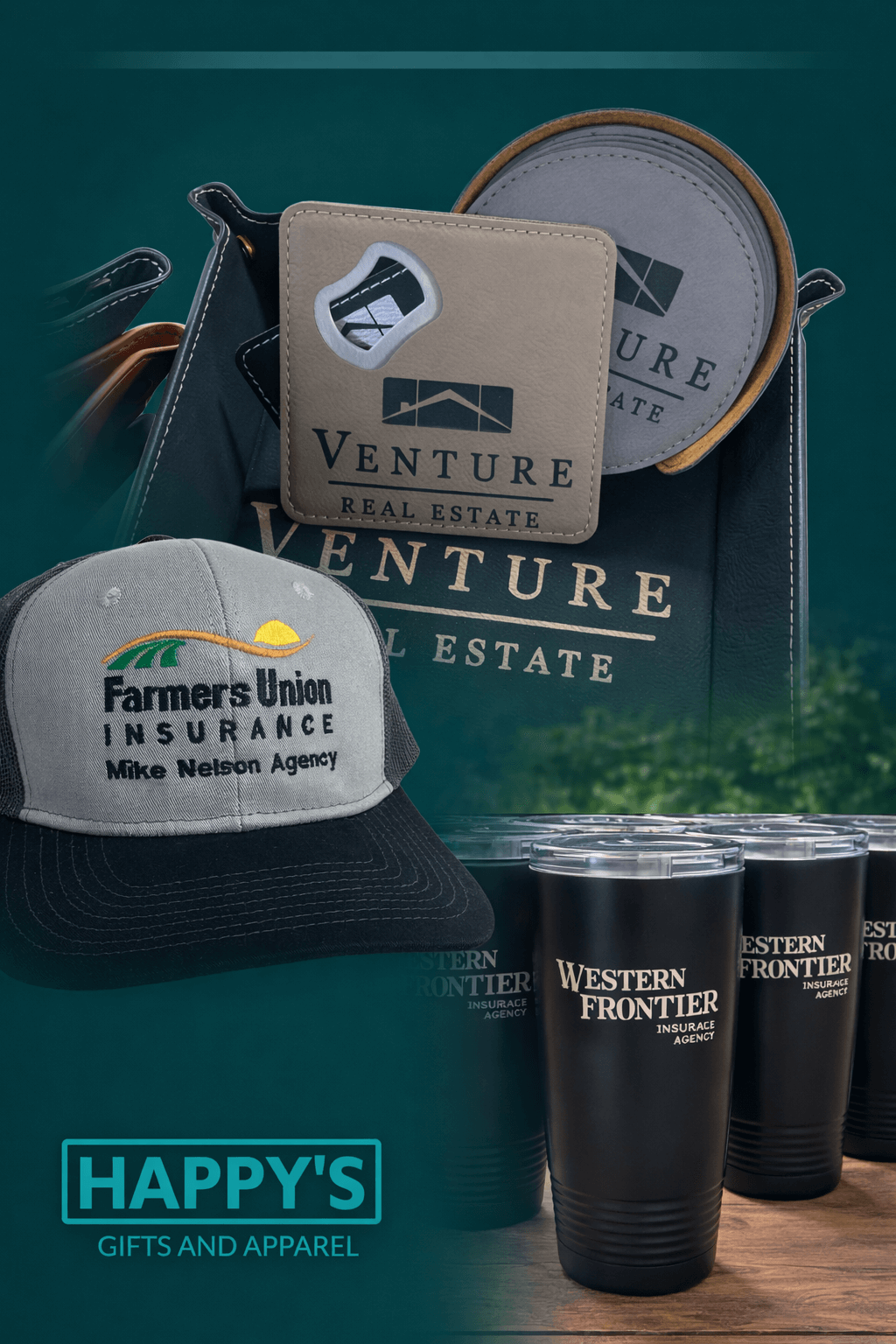 Logos on promotional goods