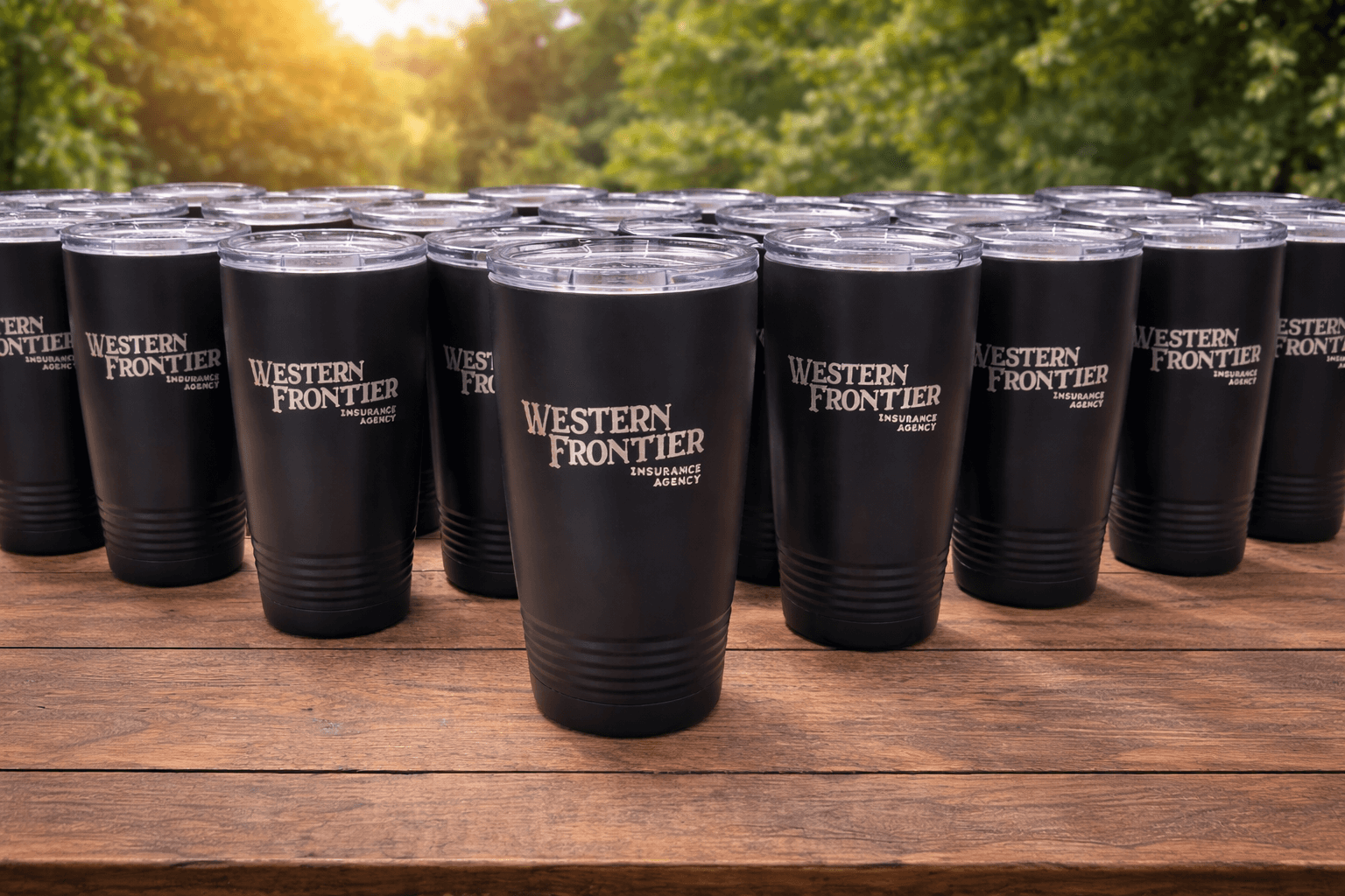 Custom Engraved Tumblers for Local Business