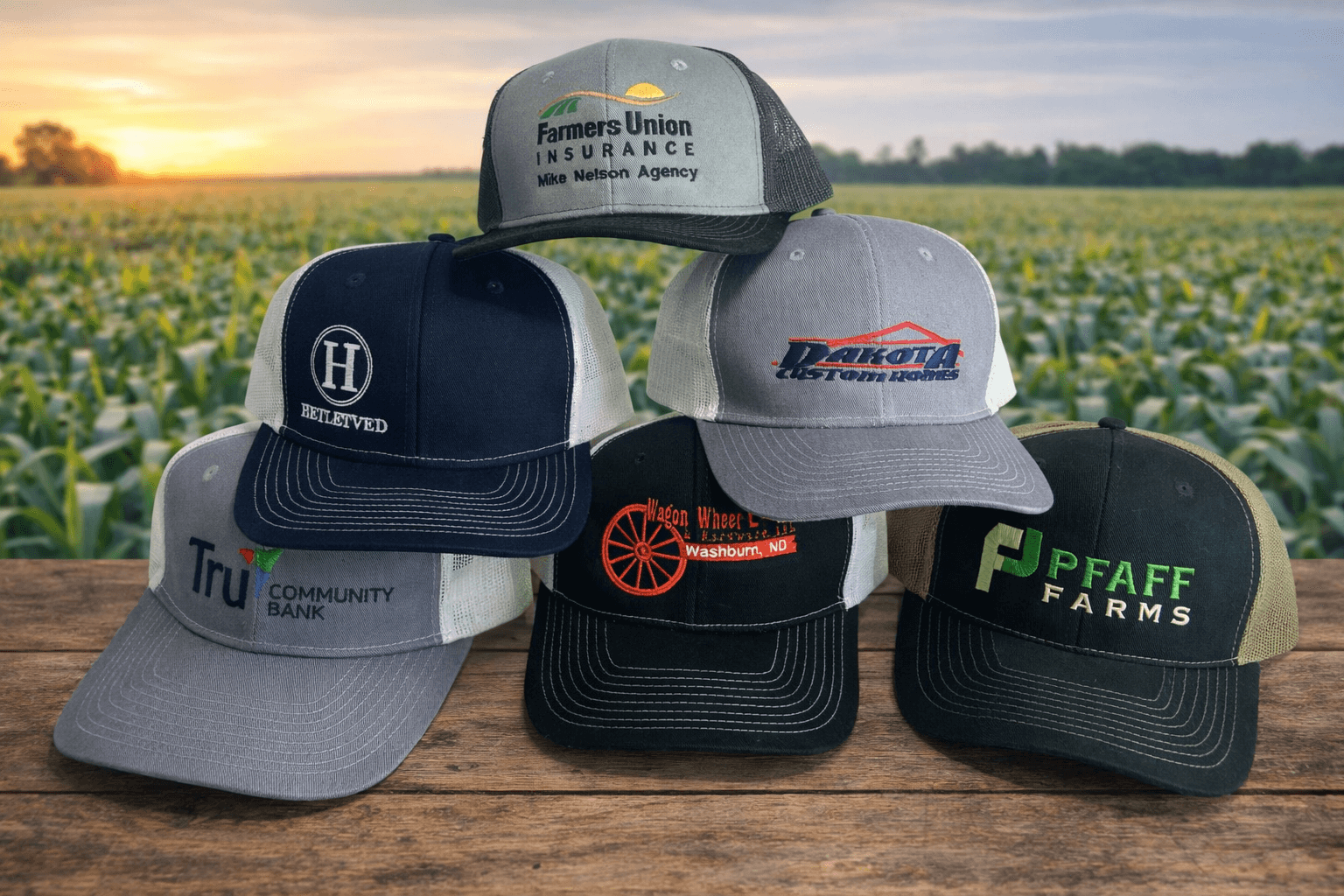 Custom Embroidered Hats for Business in Washburn ND