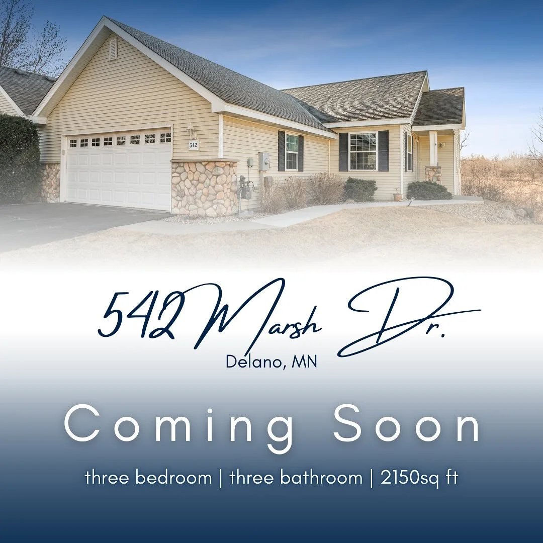 Newest Listing in Delano, MN. Single-Level living in a quiet community. Check it out via the link in my bio!!

#newlistings #sothebysinternationalrealty #homeforsale #mnrealtor #twincitiesrealestate #listingagent🏡