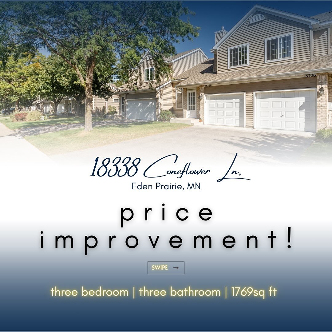 Three level townhouse in #edenprairiemn ready for its new owner!! Impeccably maintained with new systems and many updates. Quick close possible!!

#mnrealestate #mnrealtor #homesforsale #listing #lakessothebys