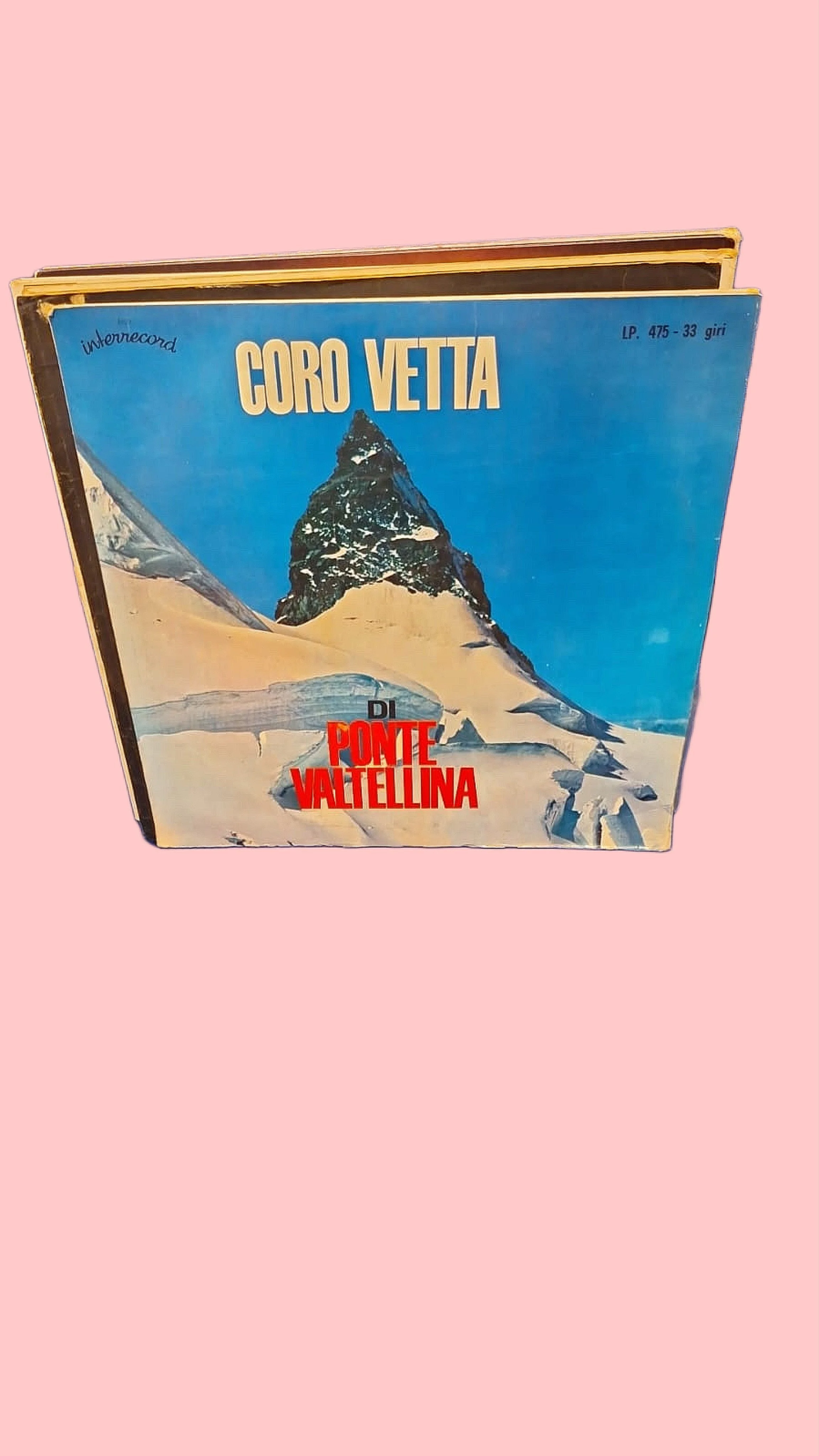 🏔️ Coro Vetta – Ponte Valtellina Vinile Cori Alpini