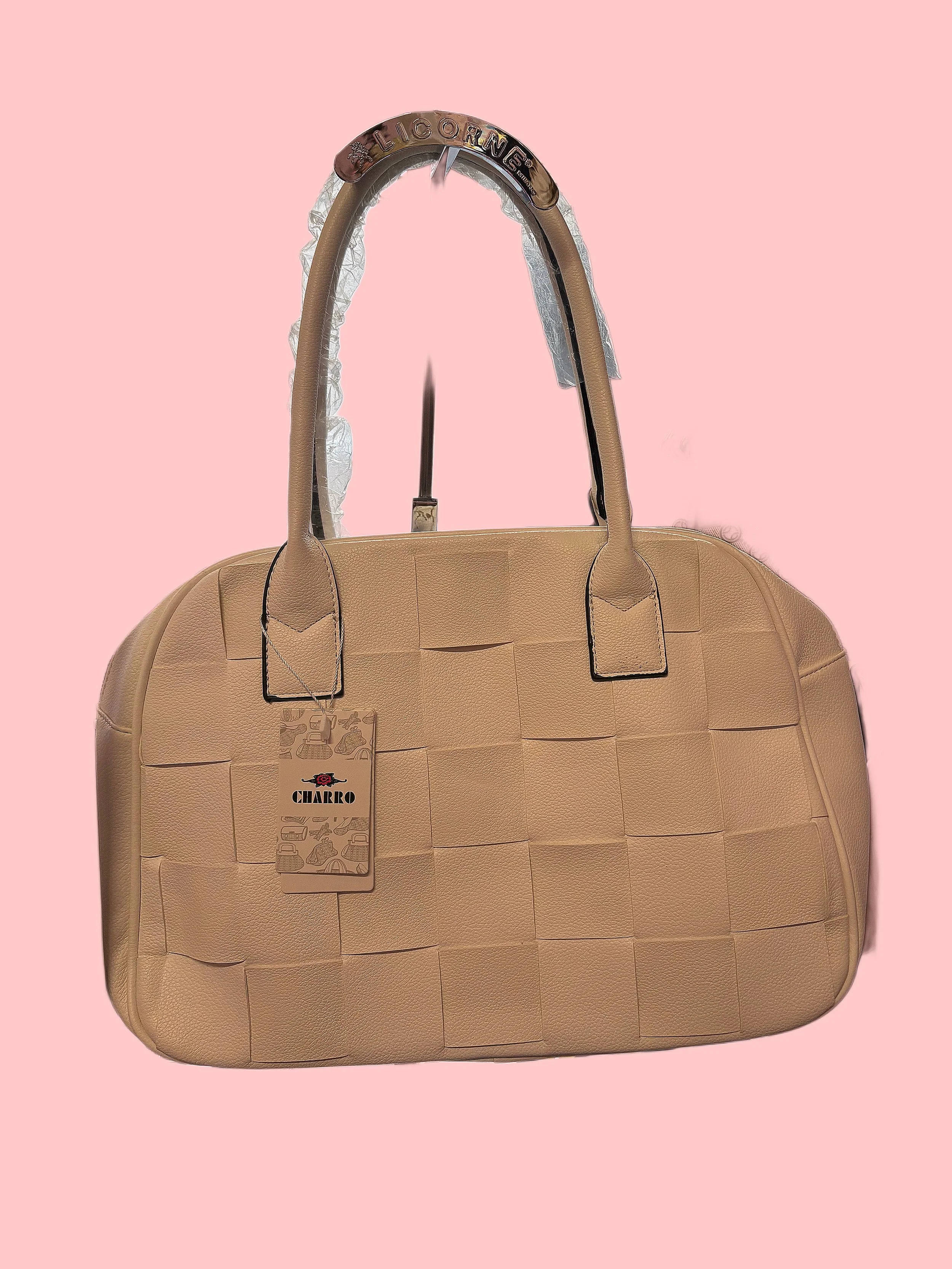 👜 Borsa Charro Beige Elegante – Nuova con Etichetta