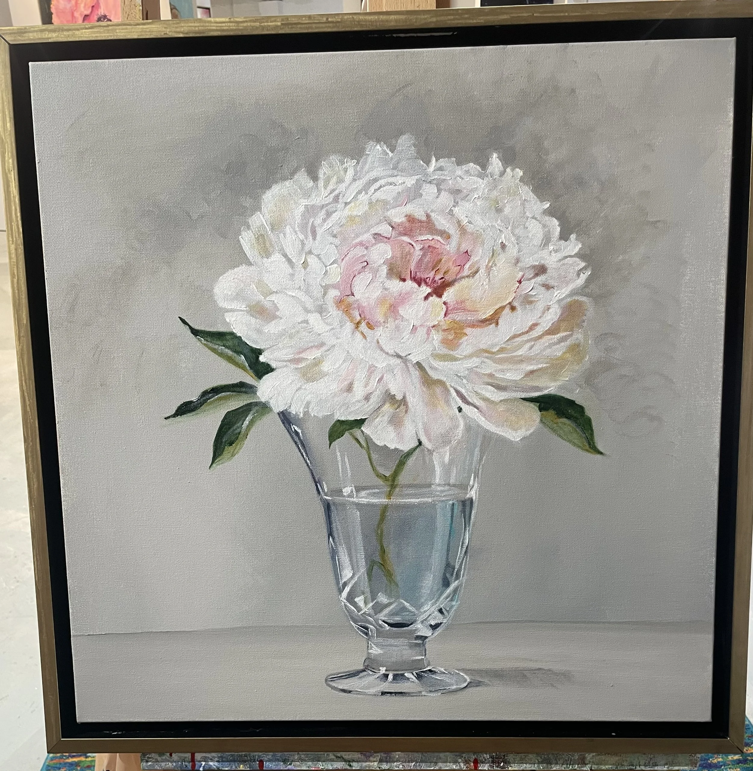 Peony in Glass