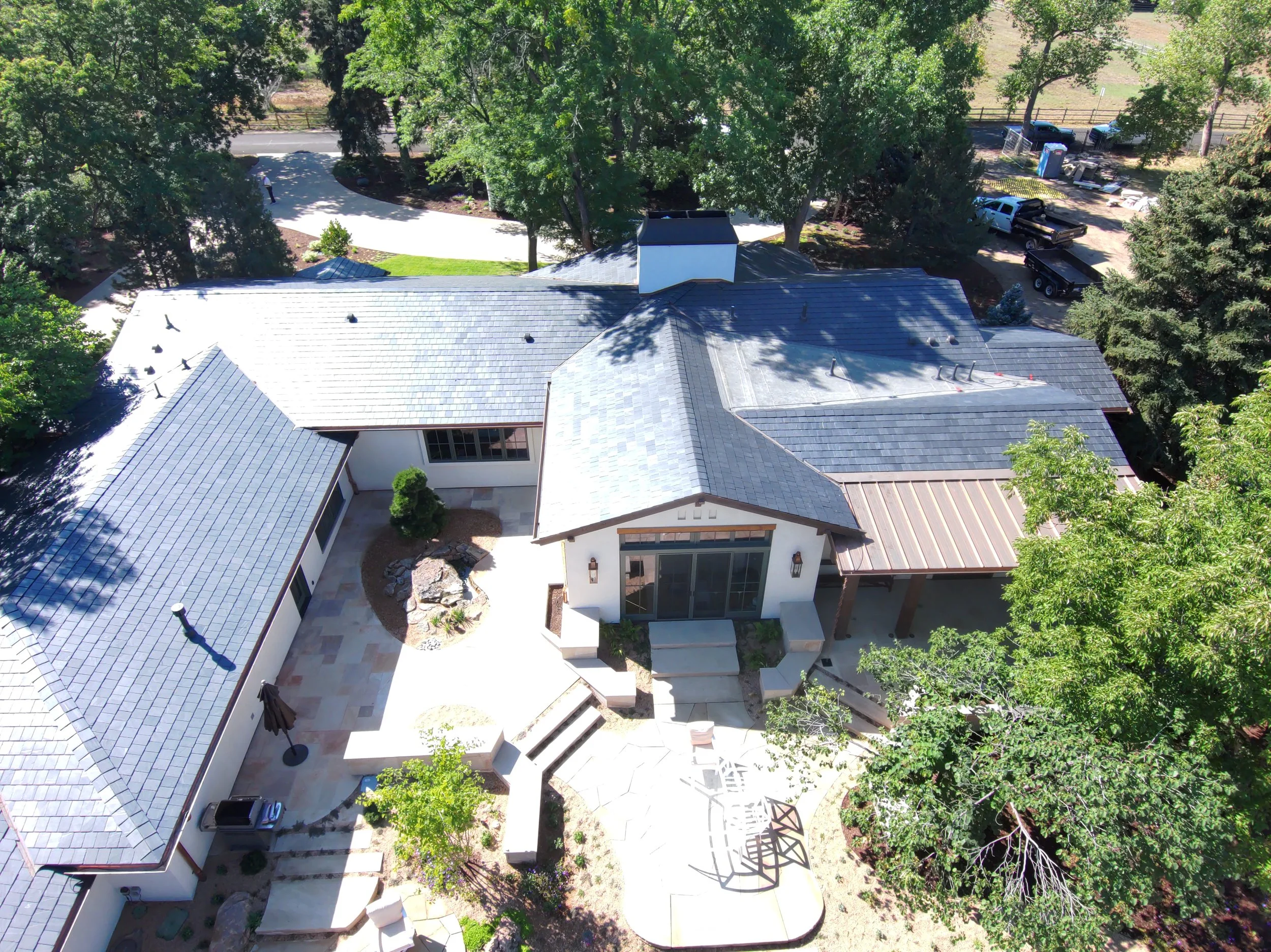 Large roofing project in Colorado