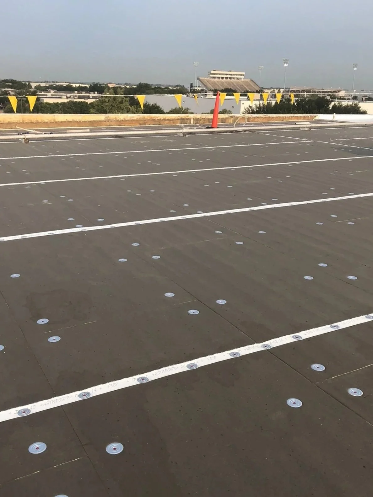 Commercial roof in Colorado.