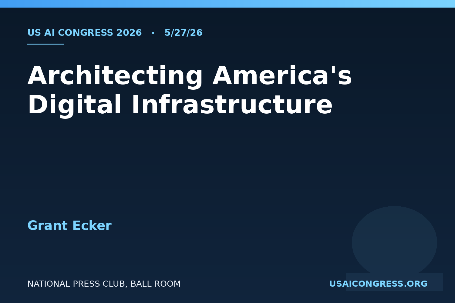 Architecting America’s Digital Infrastructure