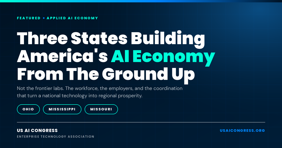 Three States Building America’s AI Economy from the Ground Up