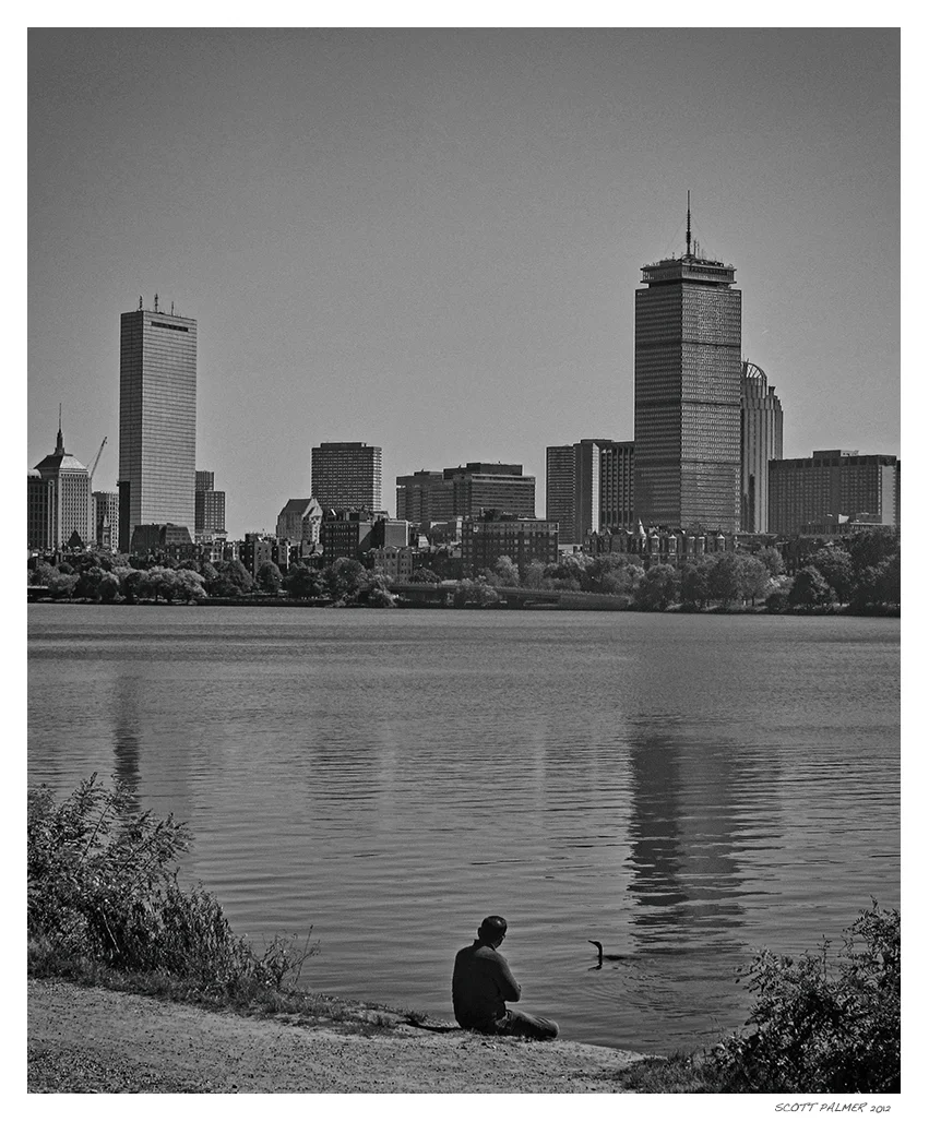 SITTING ALONG THE CHARLES