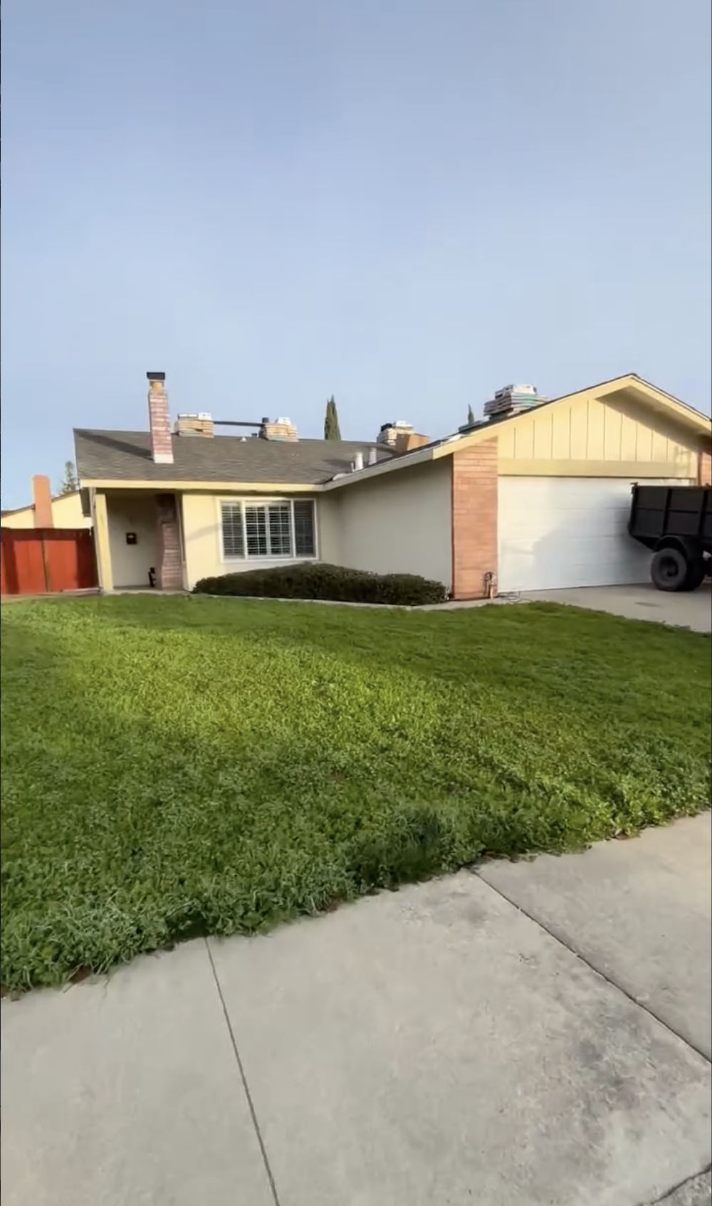 Finished roof repair in Hollister, ca. 