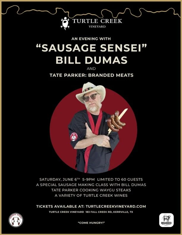 Turtle Creek Vineyard: Elevated Sausage Dinner Experience