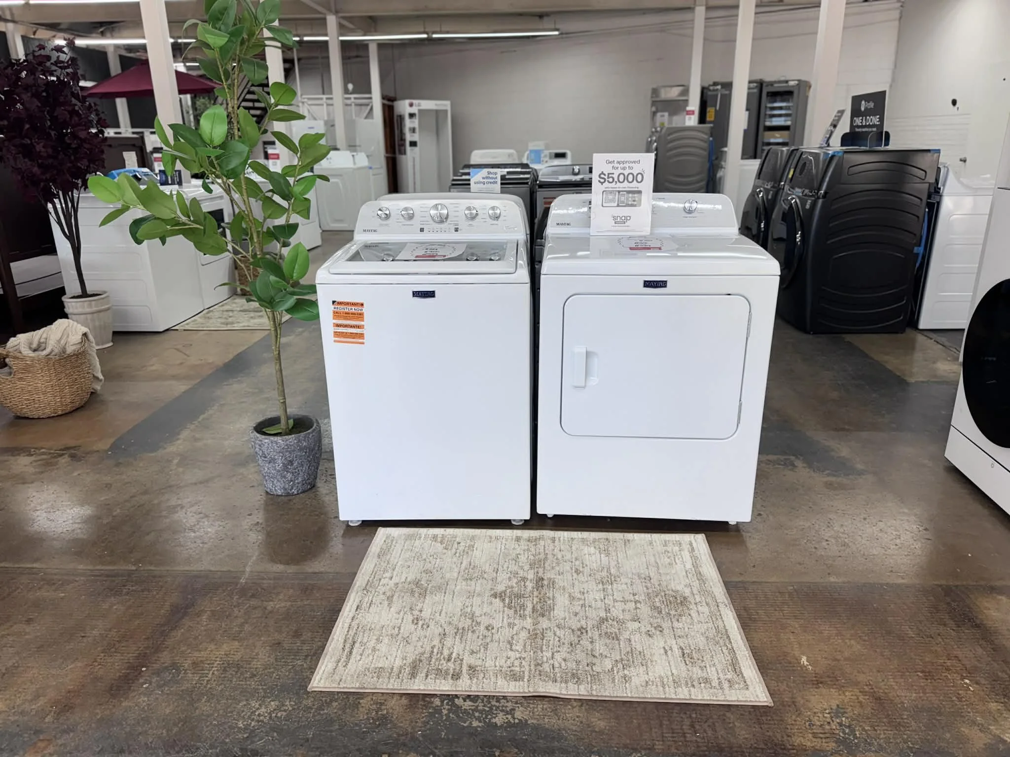 whirlpool and maytag washer dryer sets on sale. discount open box and scratch & dent appliances