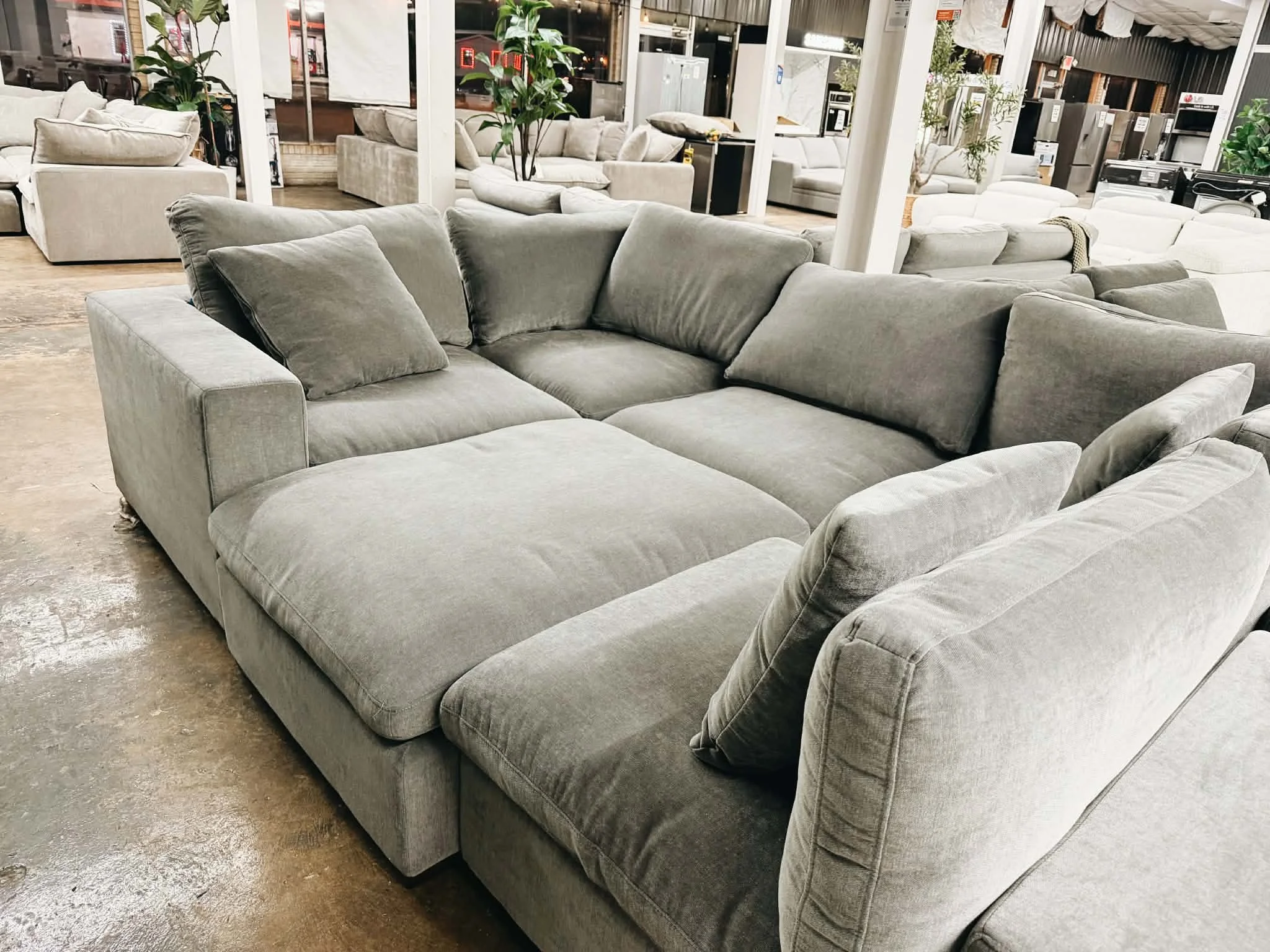 Open box Costco Modular sectional on sale at Annie & Al's, a Huntsville, AL discount appliance and furniture store