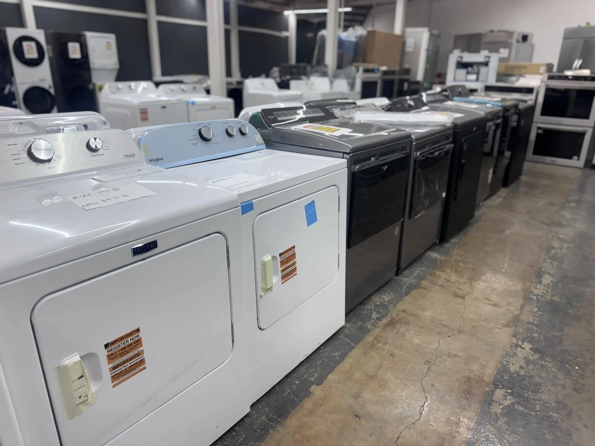 Discount Appliances in Huntsville, Alabama: Washers, Dryers, Fridges, Ovens 30-80% Off