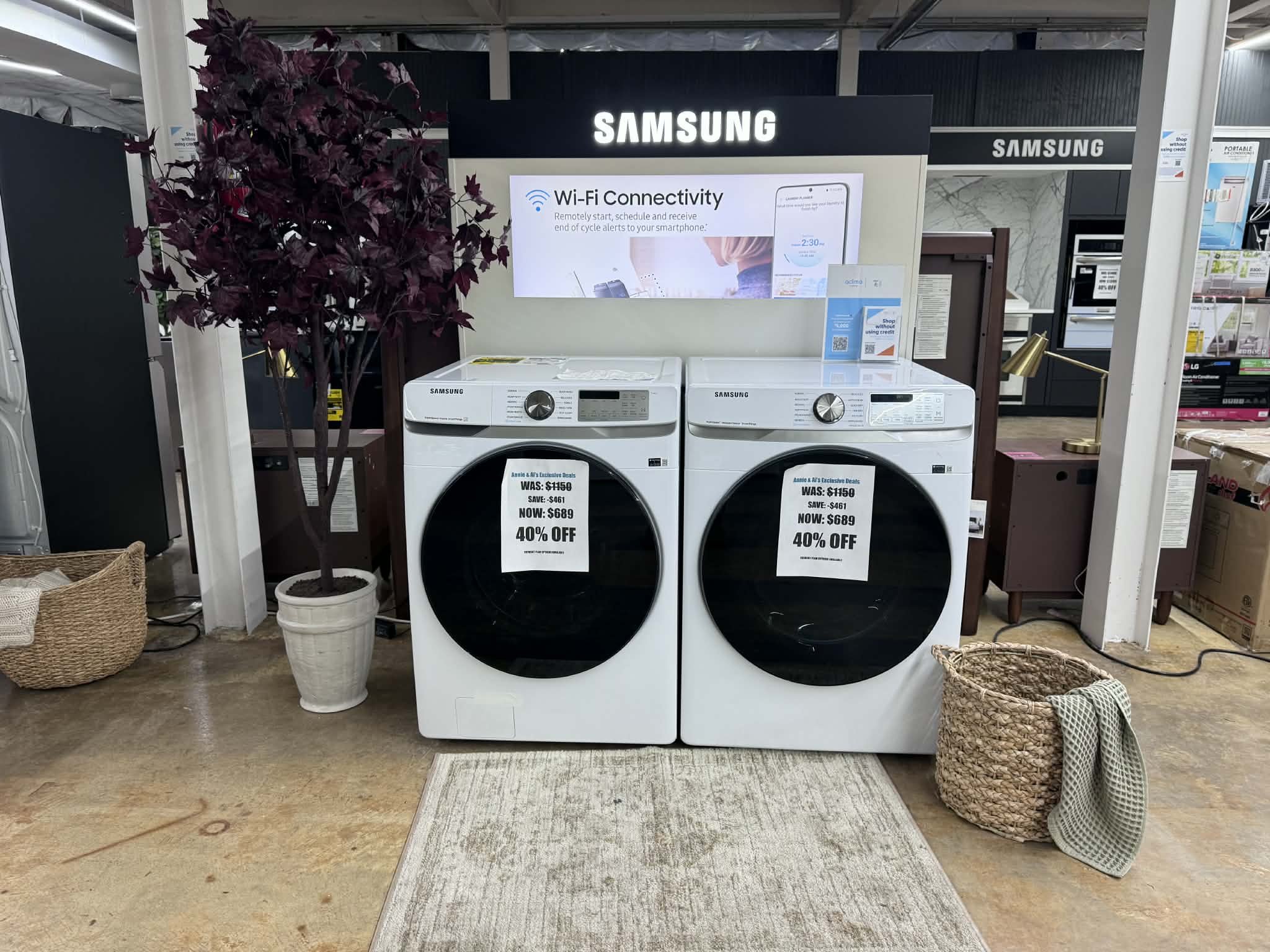 washer dryer clearance sale in Huntsville, al appliance outlet