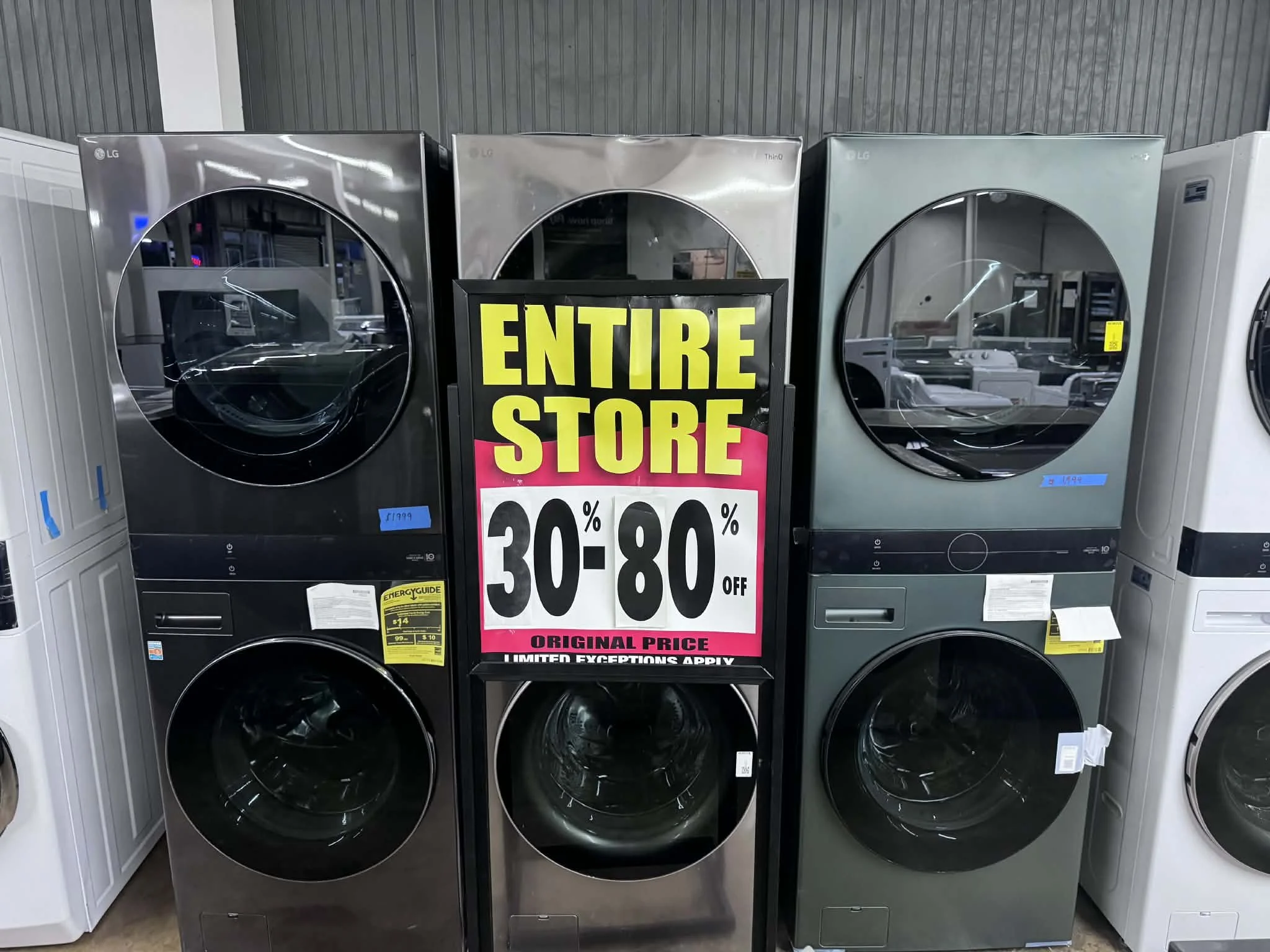Washer dryer sets 30-80% off original price in Huntsville, Alabama