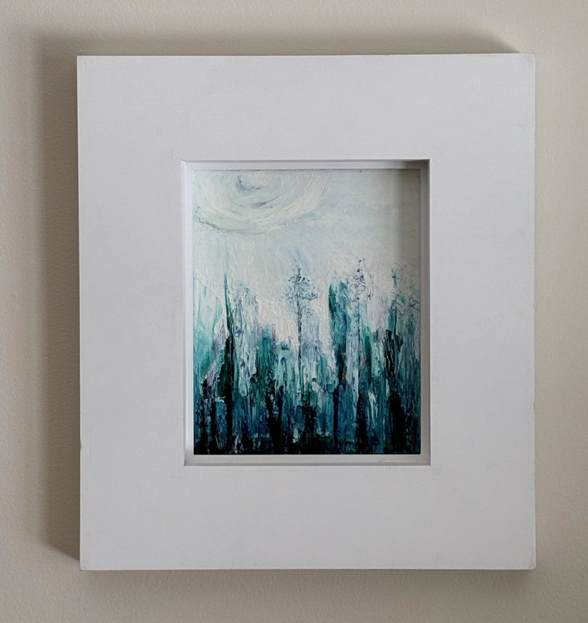 Ice Forest - Oil - Framed