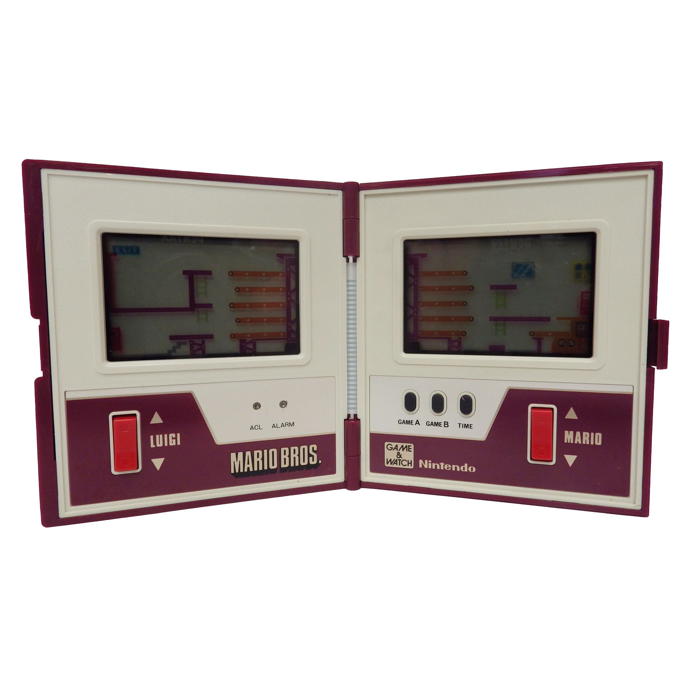 Mario Brothers Multi Screen Watch and Game - 1983 - Period Prop - GM1