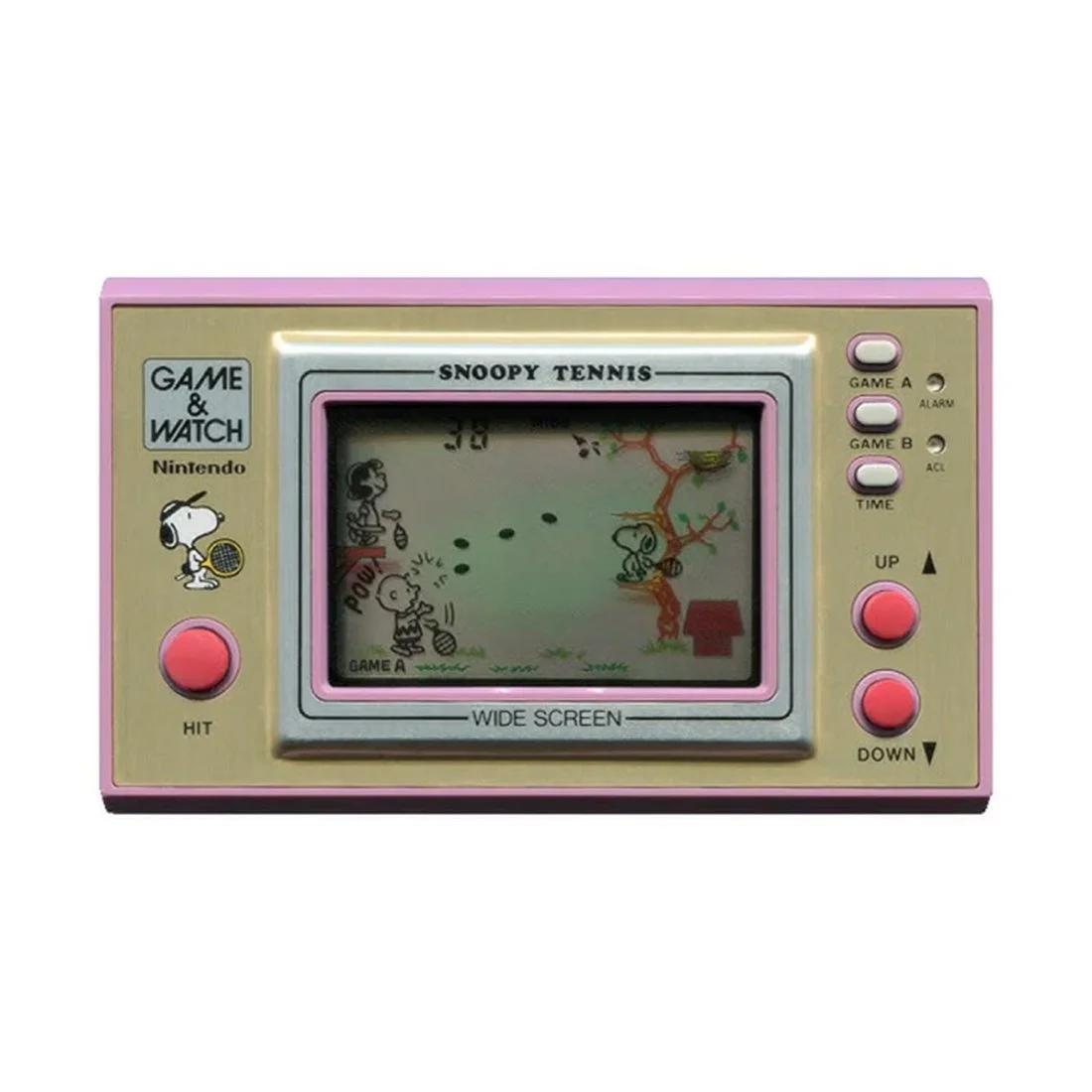 Snoopy Tennis Watch and Game - 1982 - Period Prop - GM1