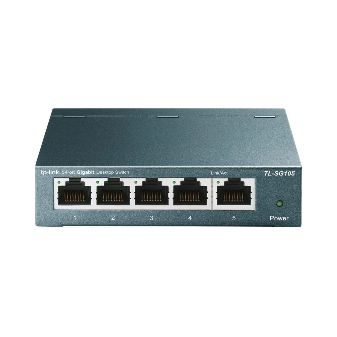 TP-Link TL-SG105 5-Port Gigabit Ethernet Switch, Desktop/Wall-Mount, Steel Case - S11