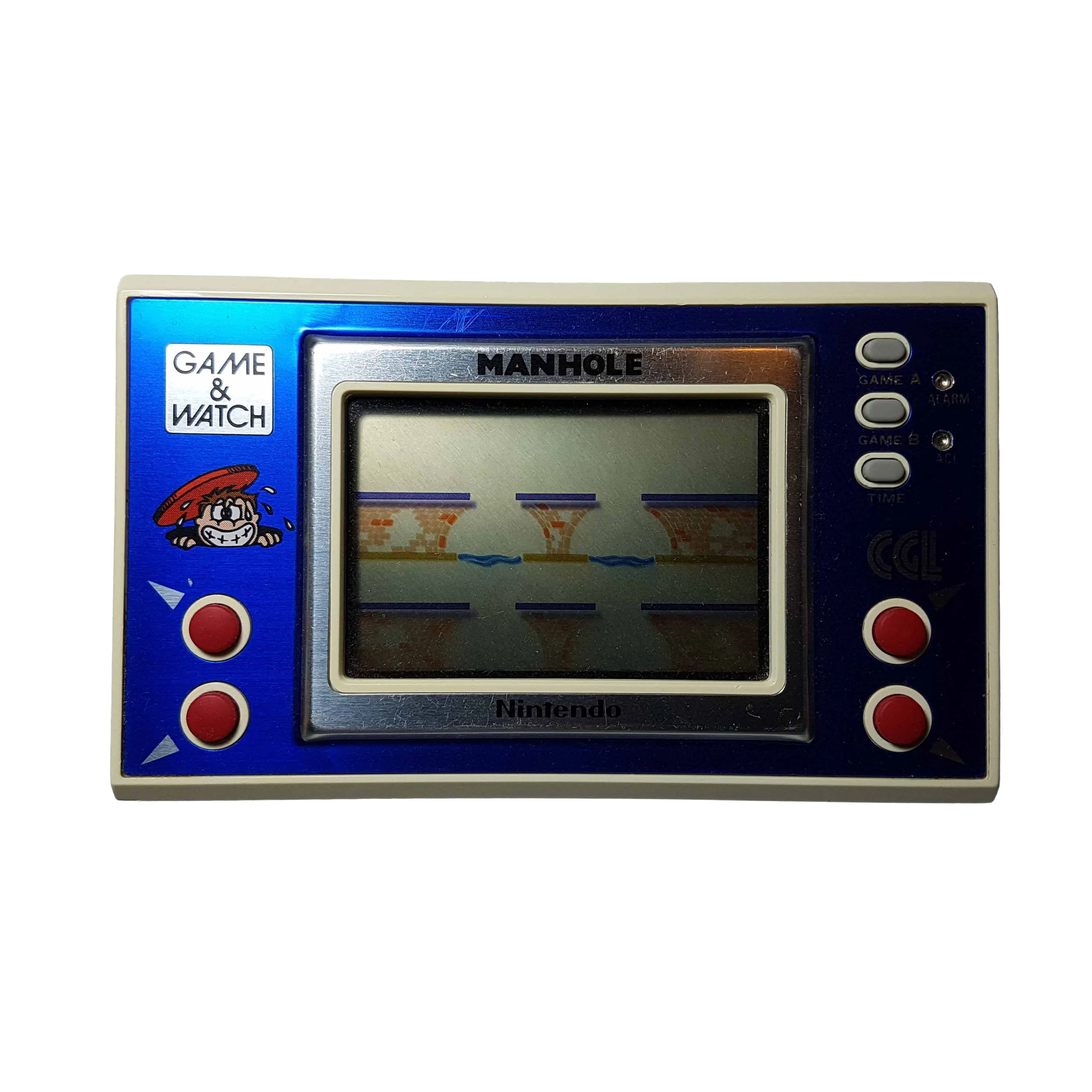 Manhole Watch and Game - 1983 - Period Prop - GM1