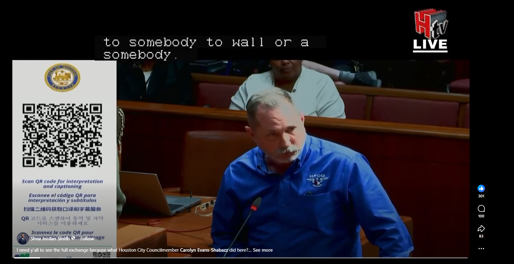 "Get Busy” — High Emotions at the Dais