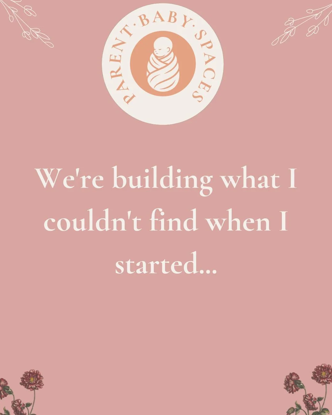 We're building what I couldn't find when I started.

When I first began working with parents and babies, I found qualifications.

I found training.

I found activity ideas.

I found session plans.

What I couldn't find was a shared commitment to what