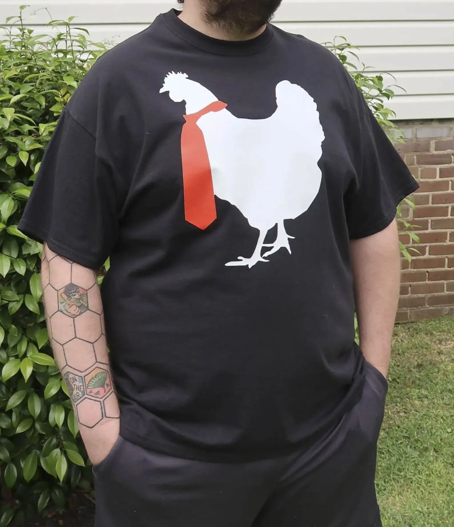 Hen-Tie Unisex T-Shirt