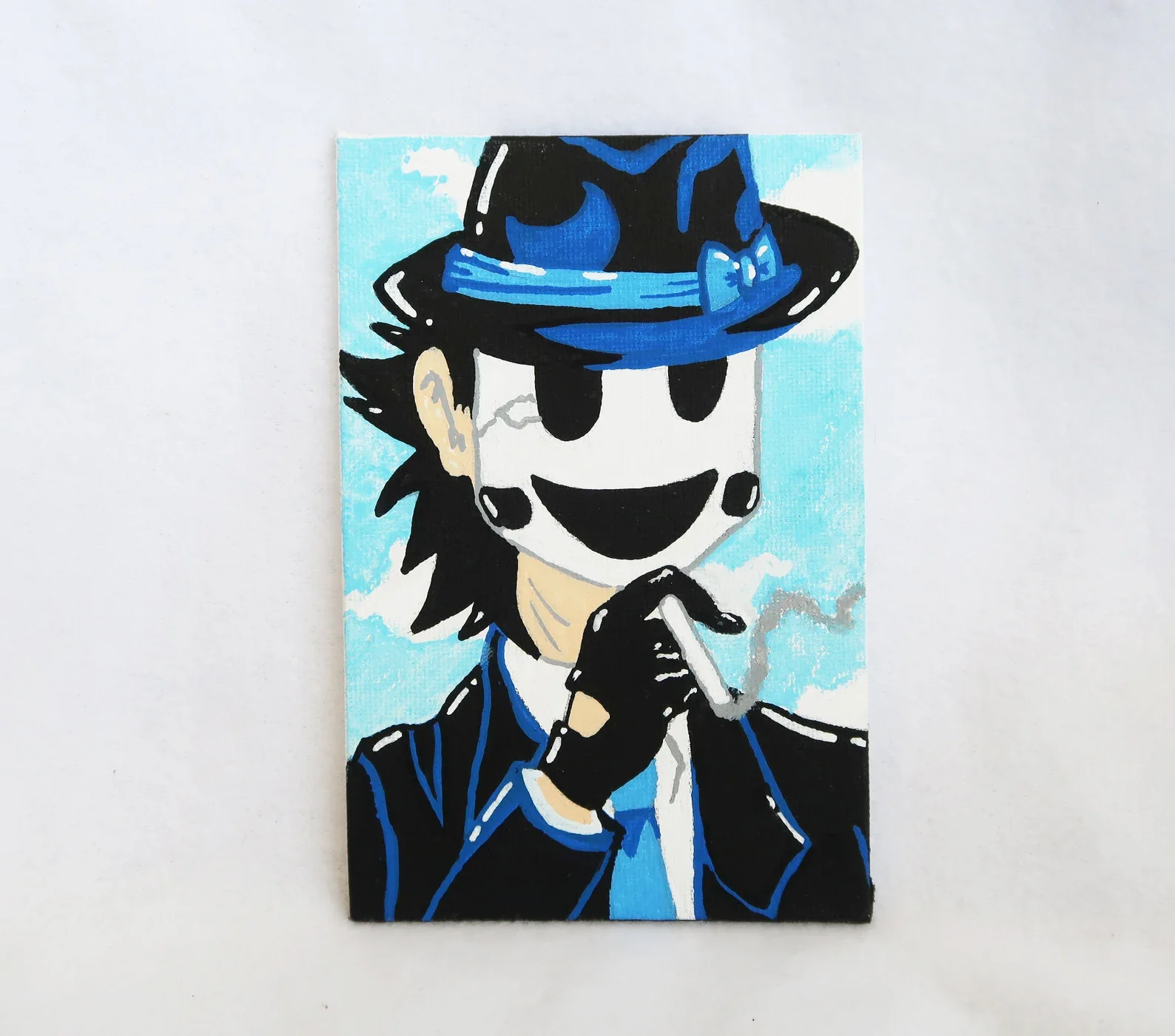 Sniper Mask Anime Character Painting