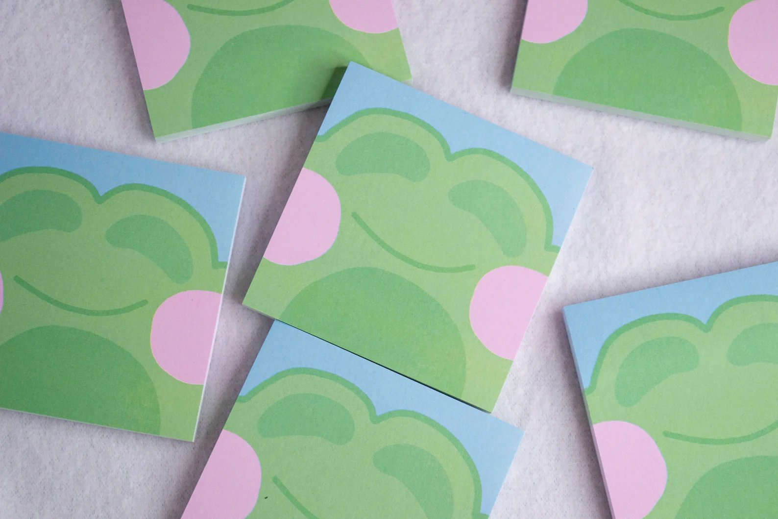 Cute Frog Sticky Notes