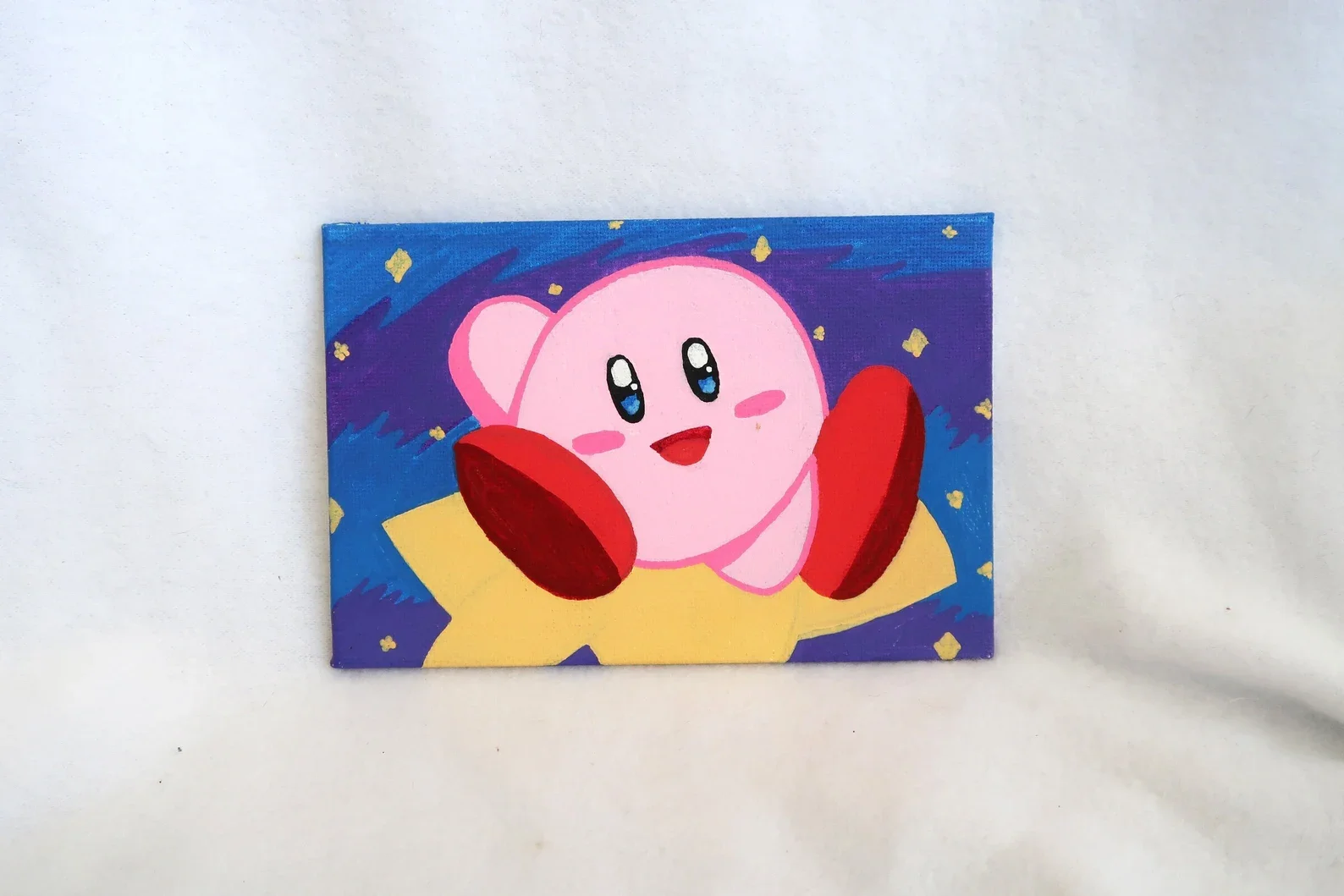 Kirby Video Game Painting