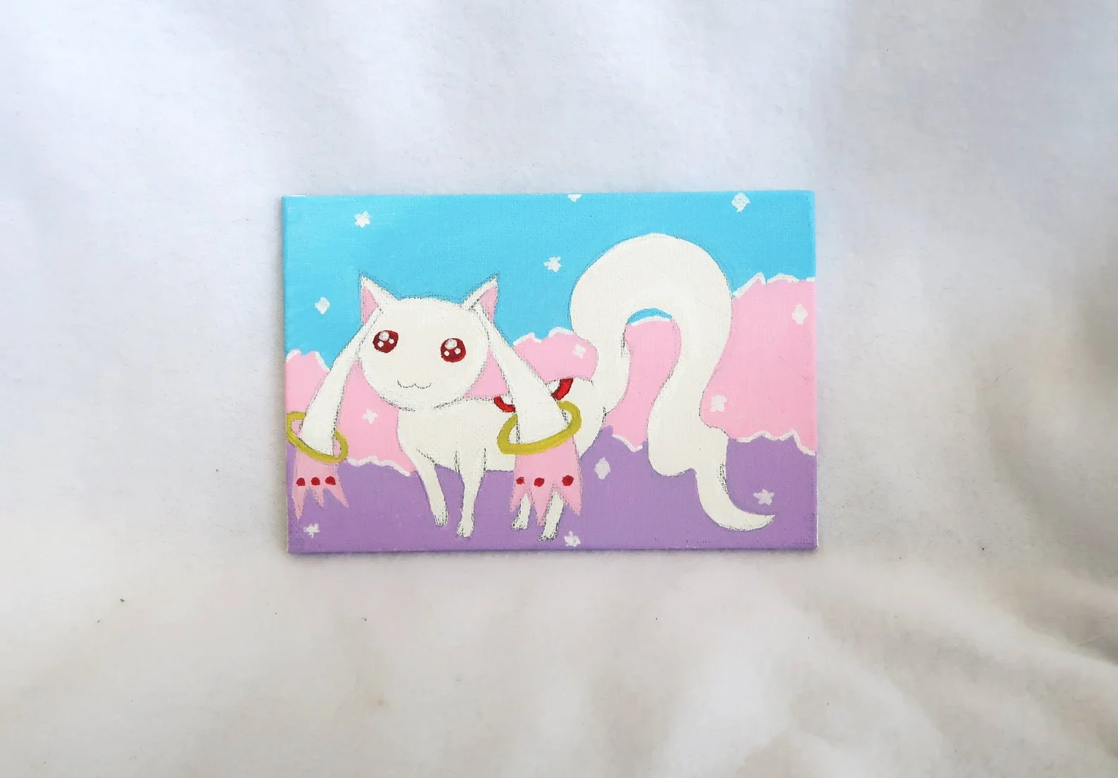 Kyubey Magical Girl Painting