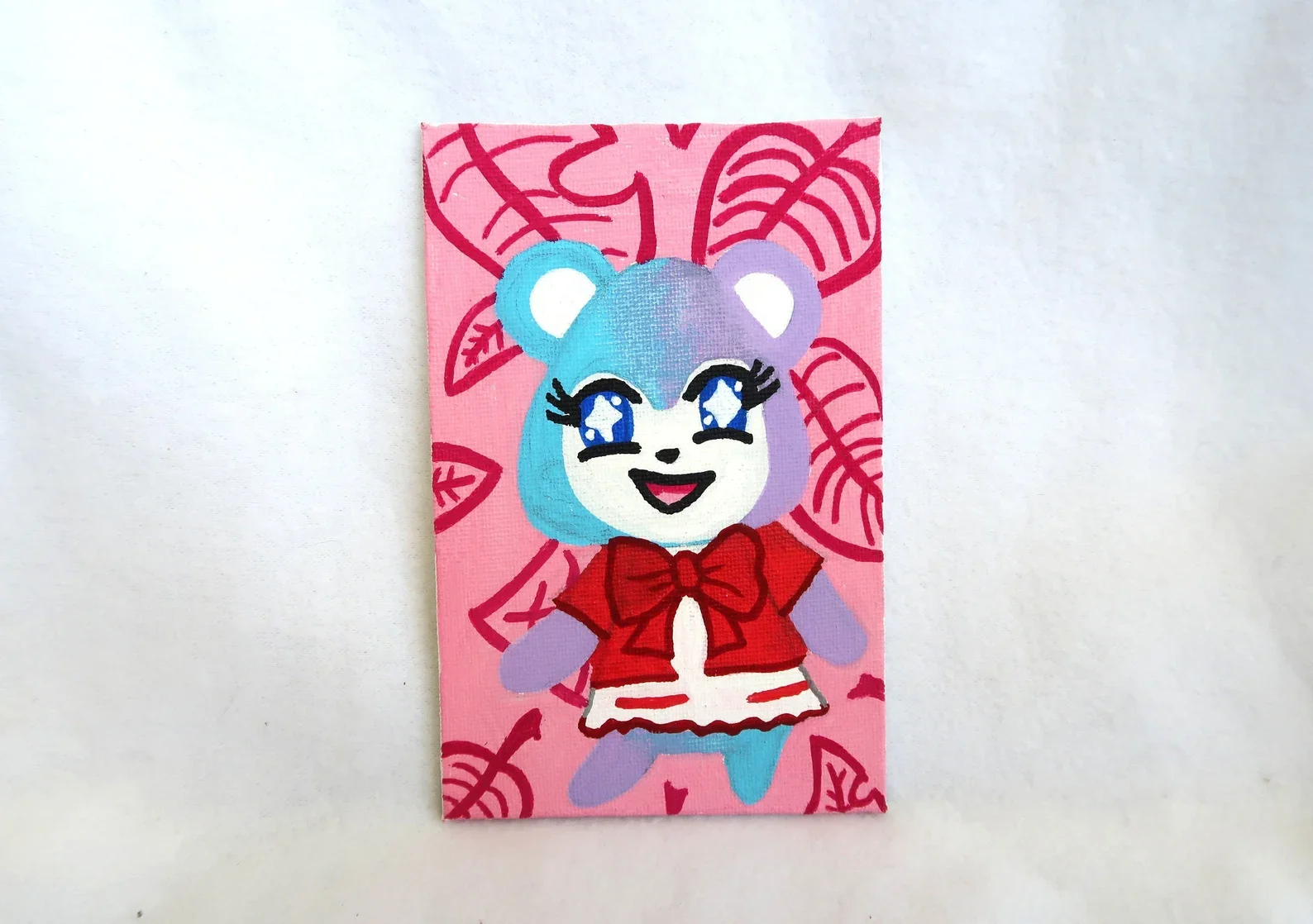 Judy Pastel Bear Painting
