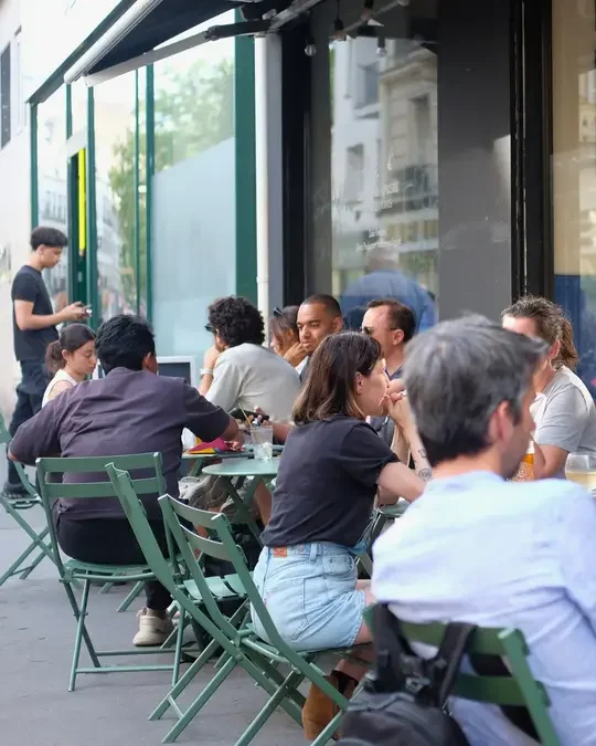 terrasse boisson personne