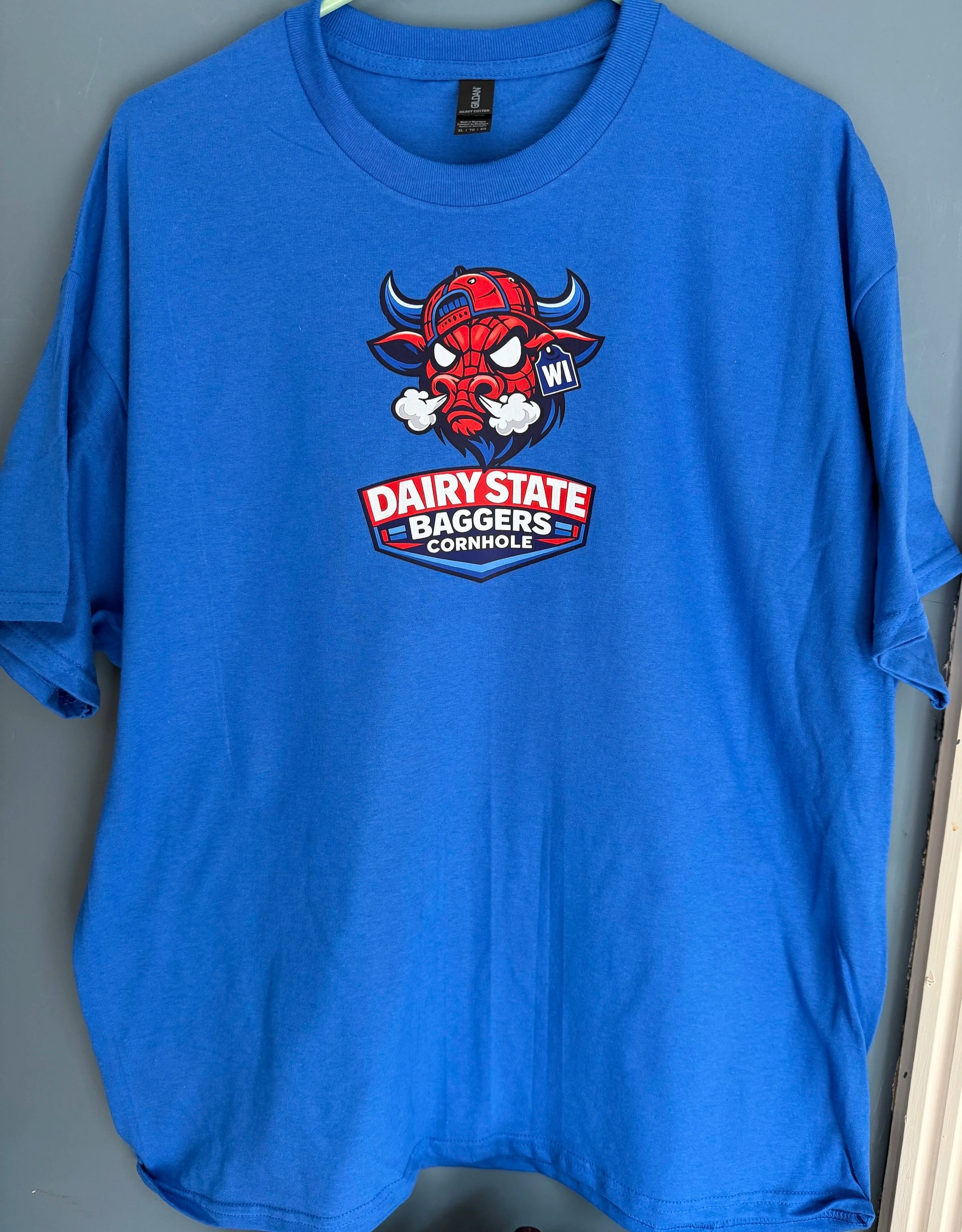 Dairy State Bagger Bull Spider T-shirt