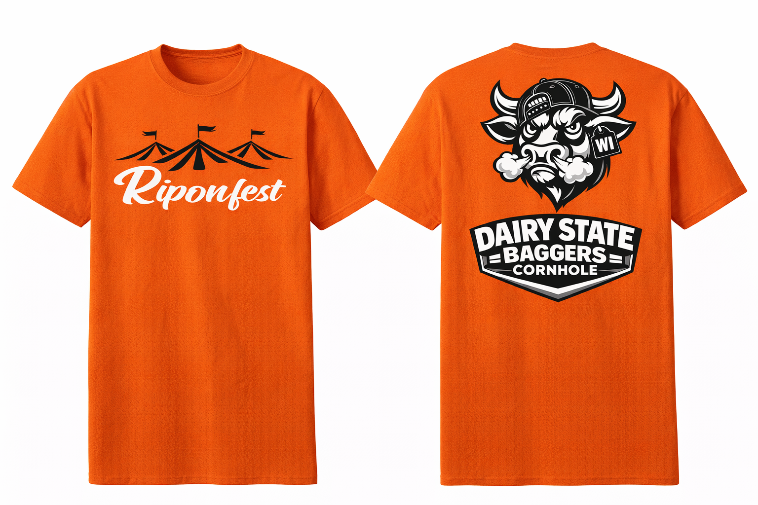 Dairy State Baggers Riponfest T-shirt