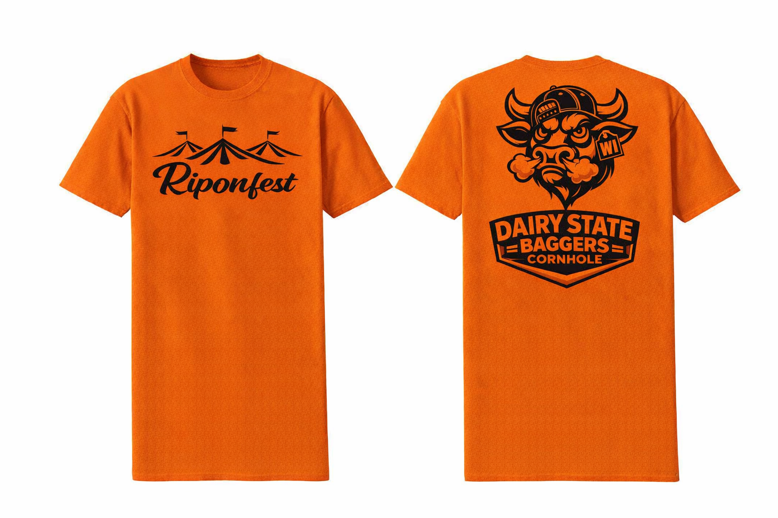 Dairy State Baggers Riponfest T-shirt