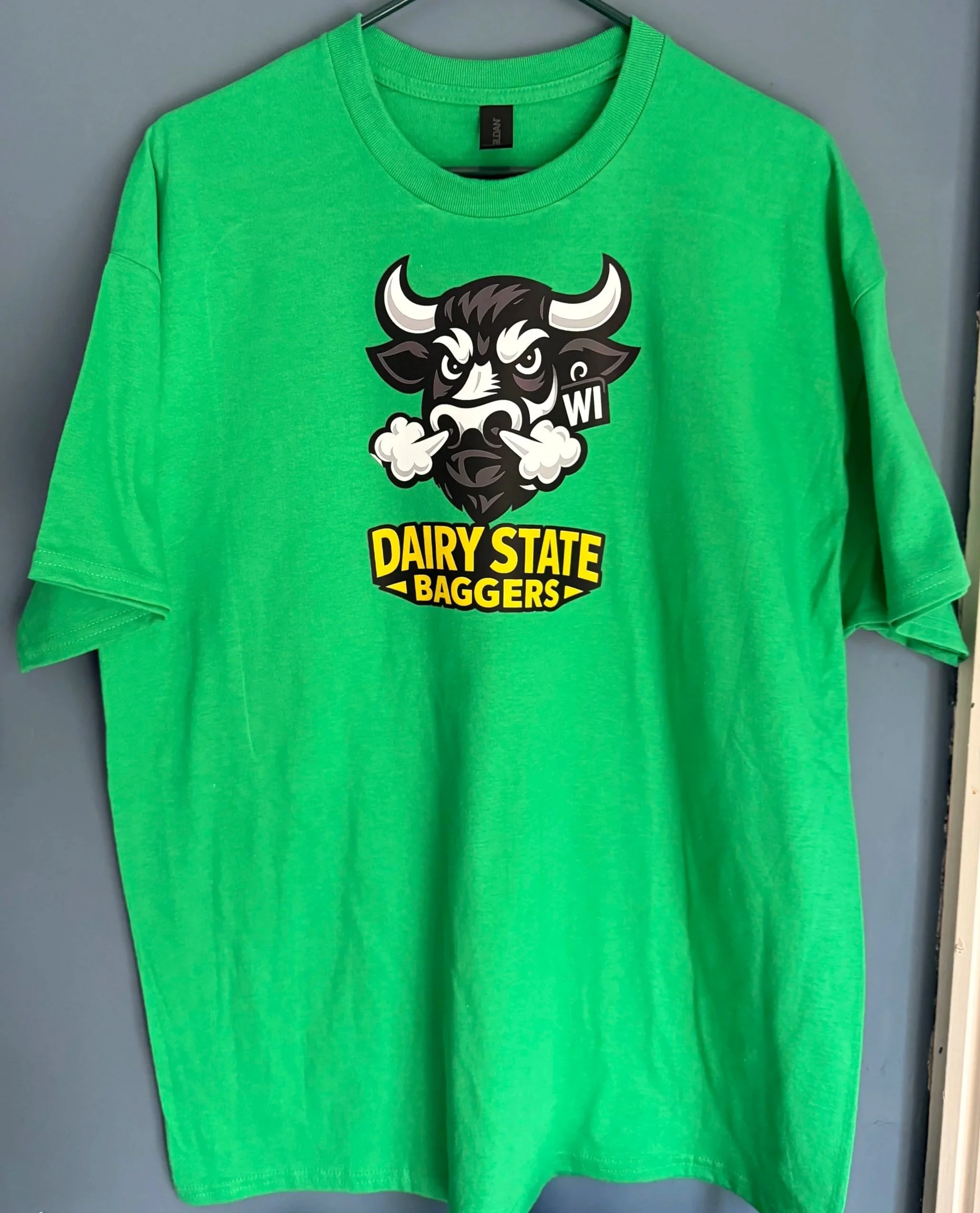 Dairy State Baggers Snorting Bull T-shirt