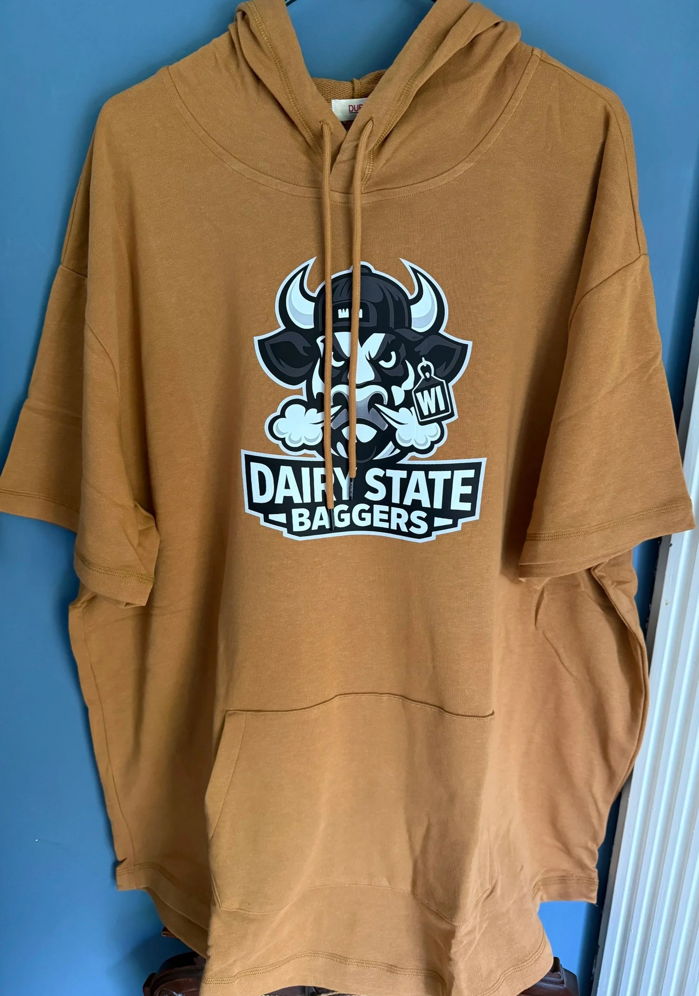 Dairy State Baggers Short Sleeve Hoodie