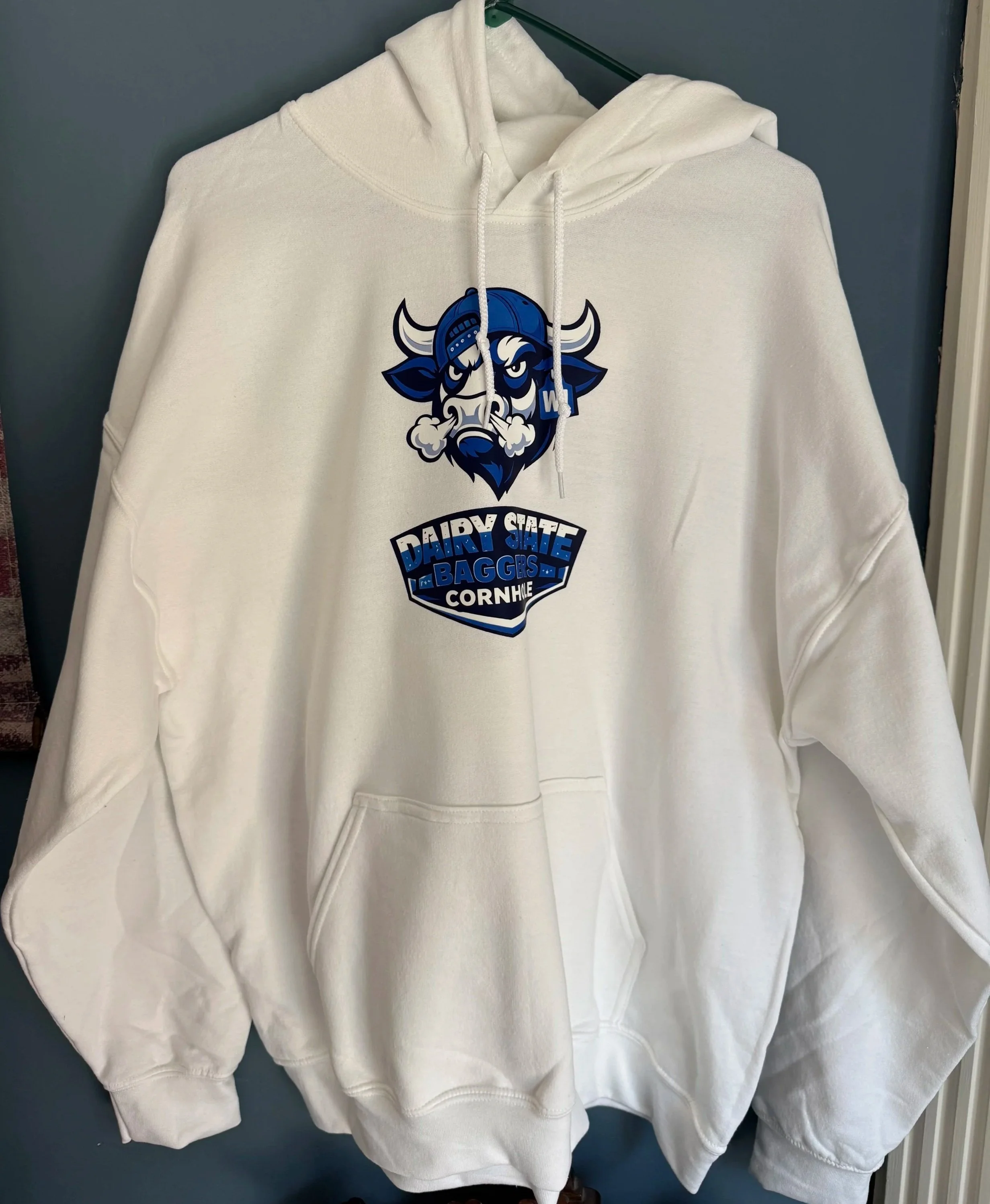 Dairy State Baggers "Iced Out" Bull Hoodie