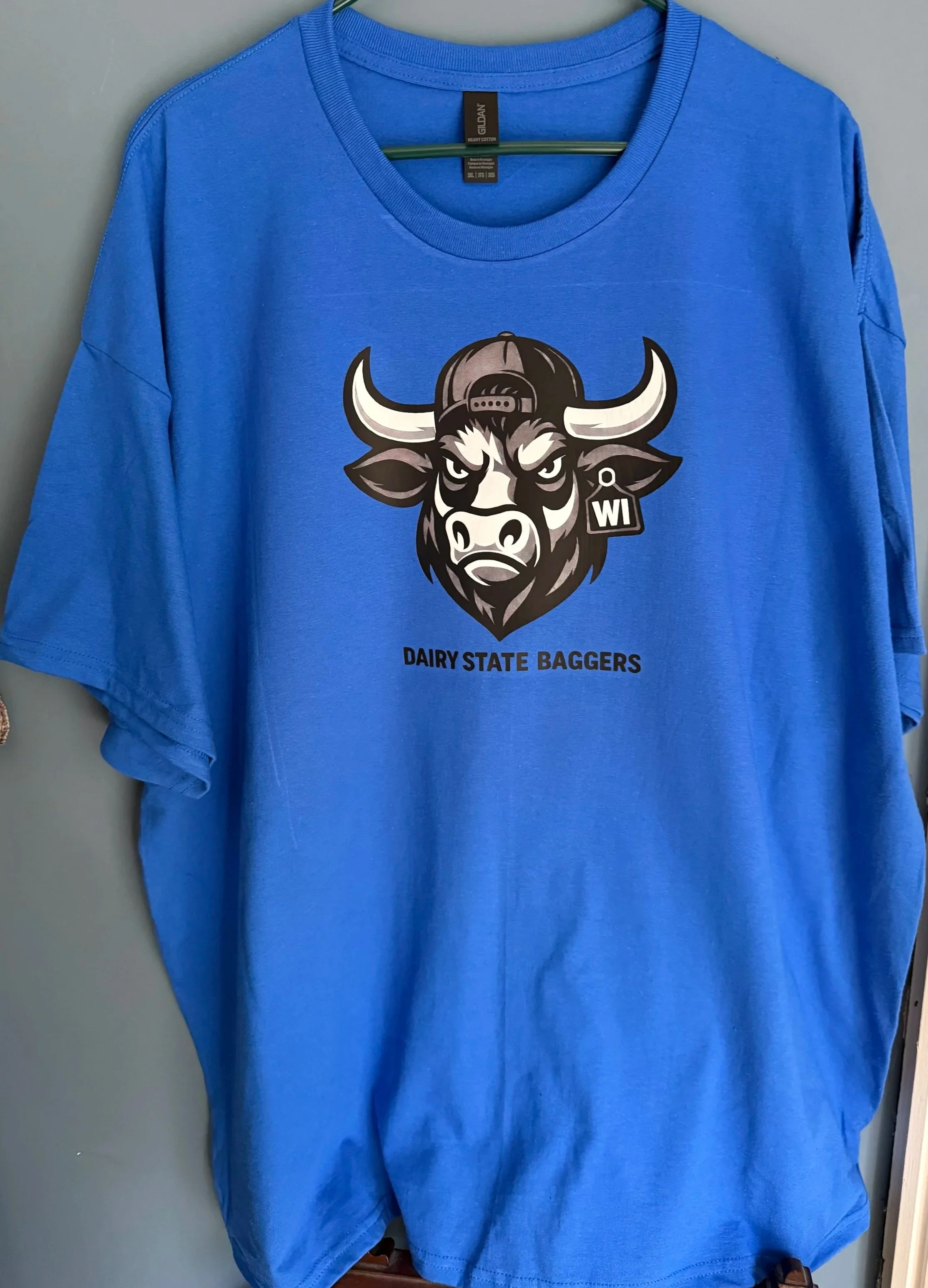 Dairy State Baggers Bull Head T-Shirt