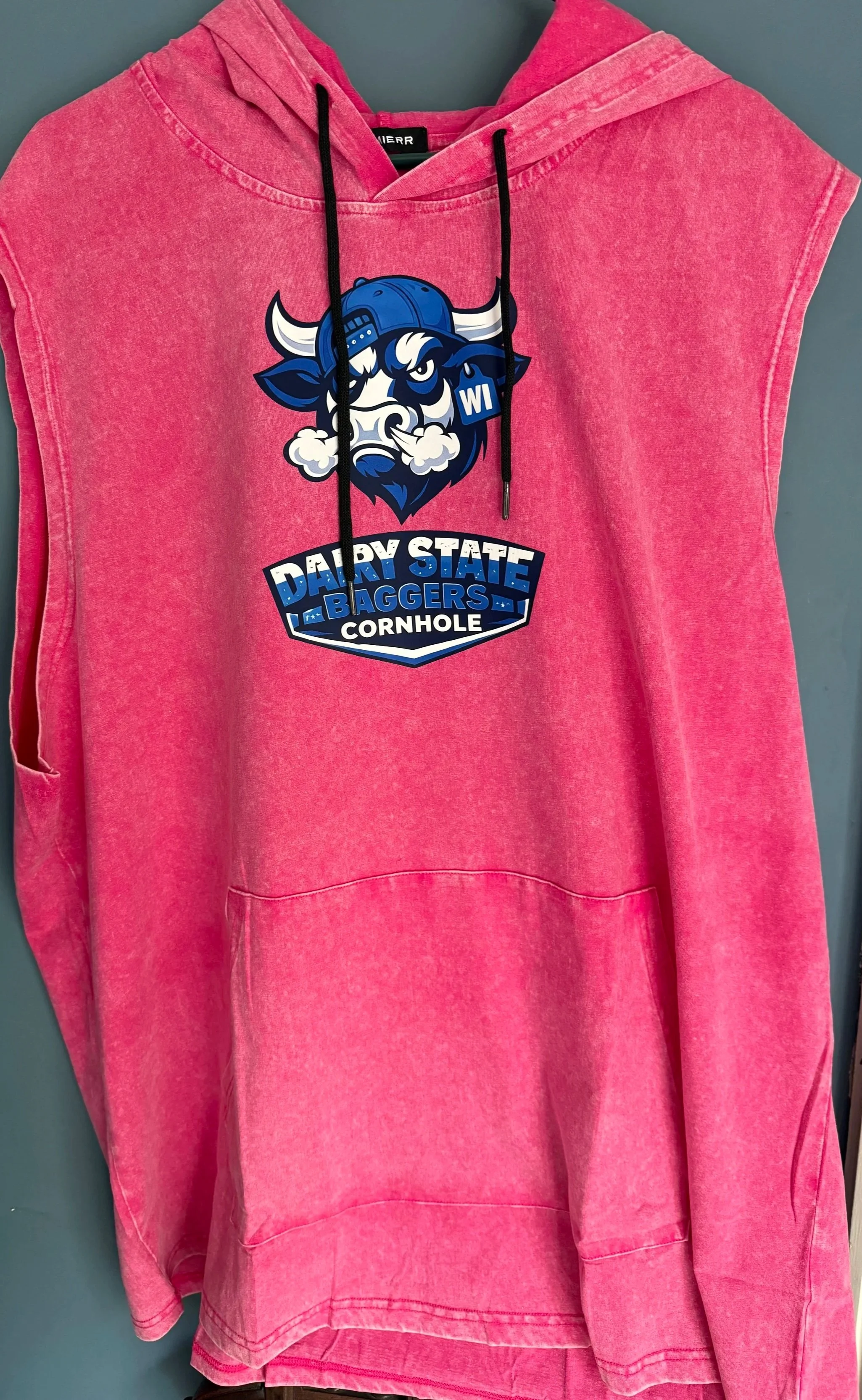 Dairy State Bagger Sleeveless "Iced Out" Hoodie
